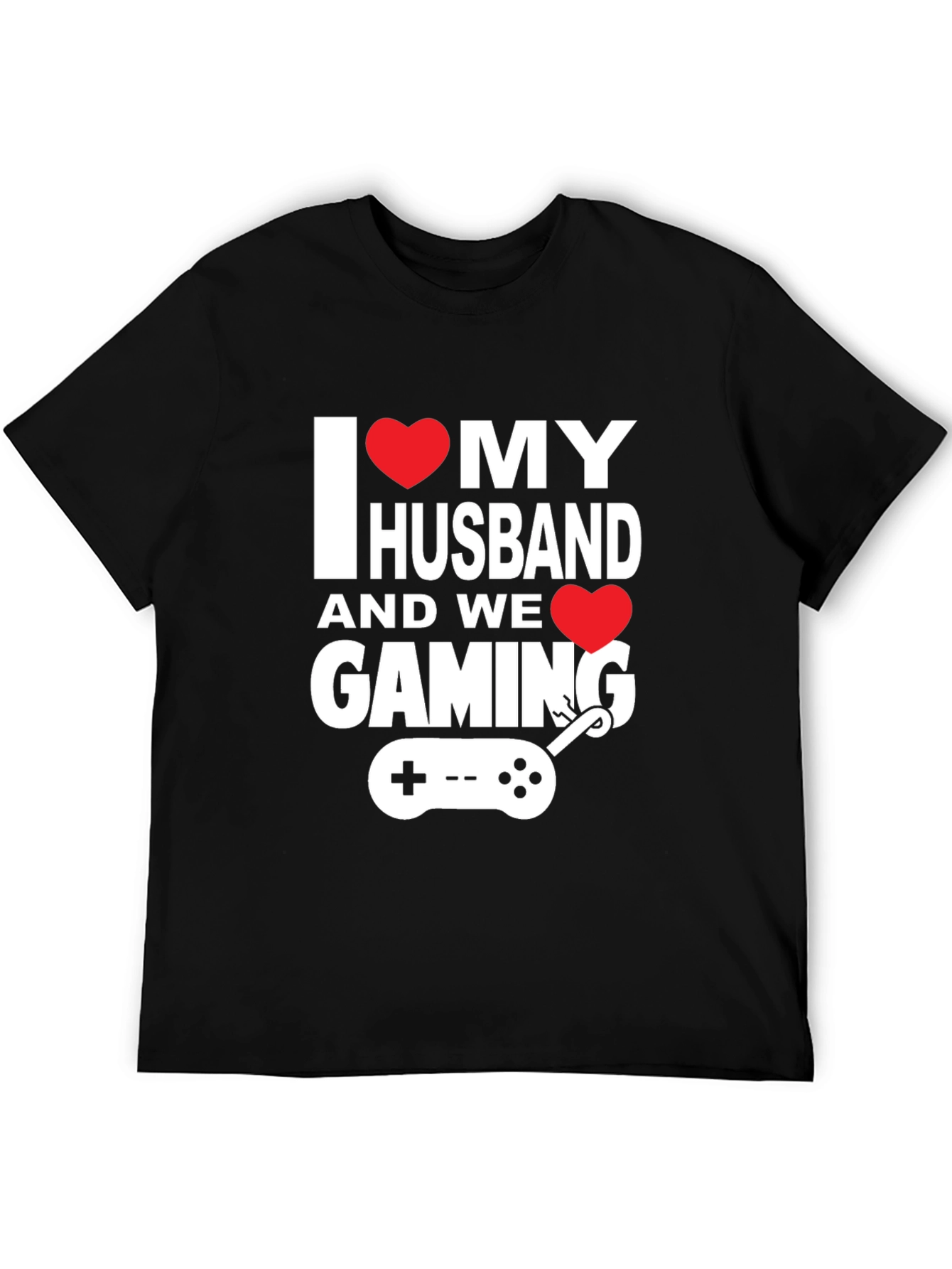 I Love My Husband Gaming T-Shirt