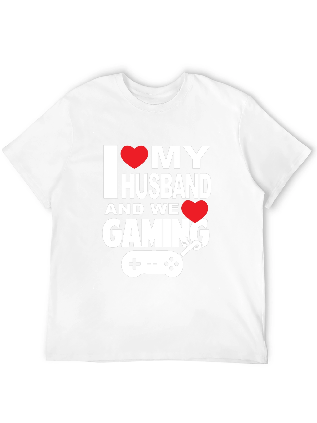 I Love My Husband Gaming T-Shirt