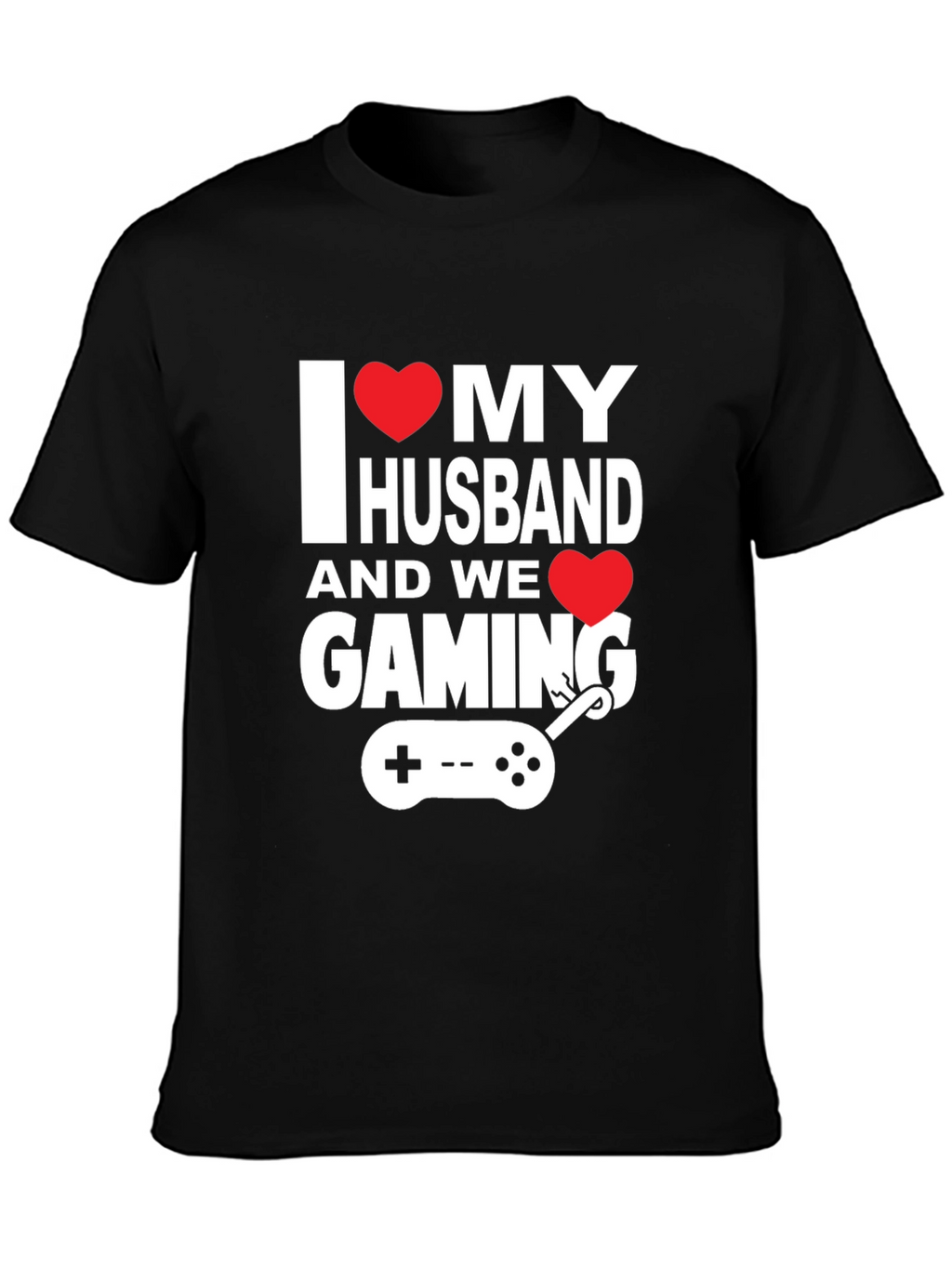 I Love My Husband Gaming T-Shirt