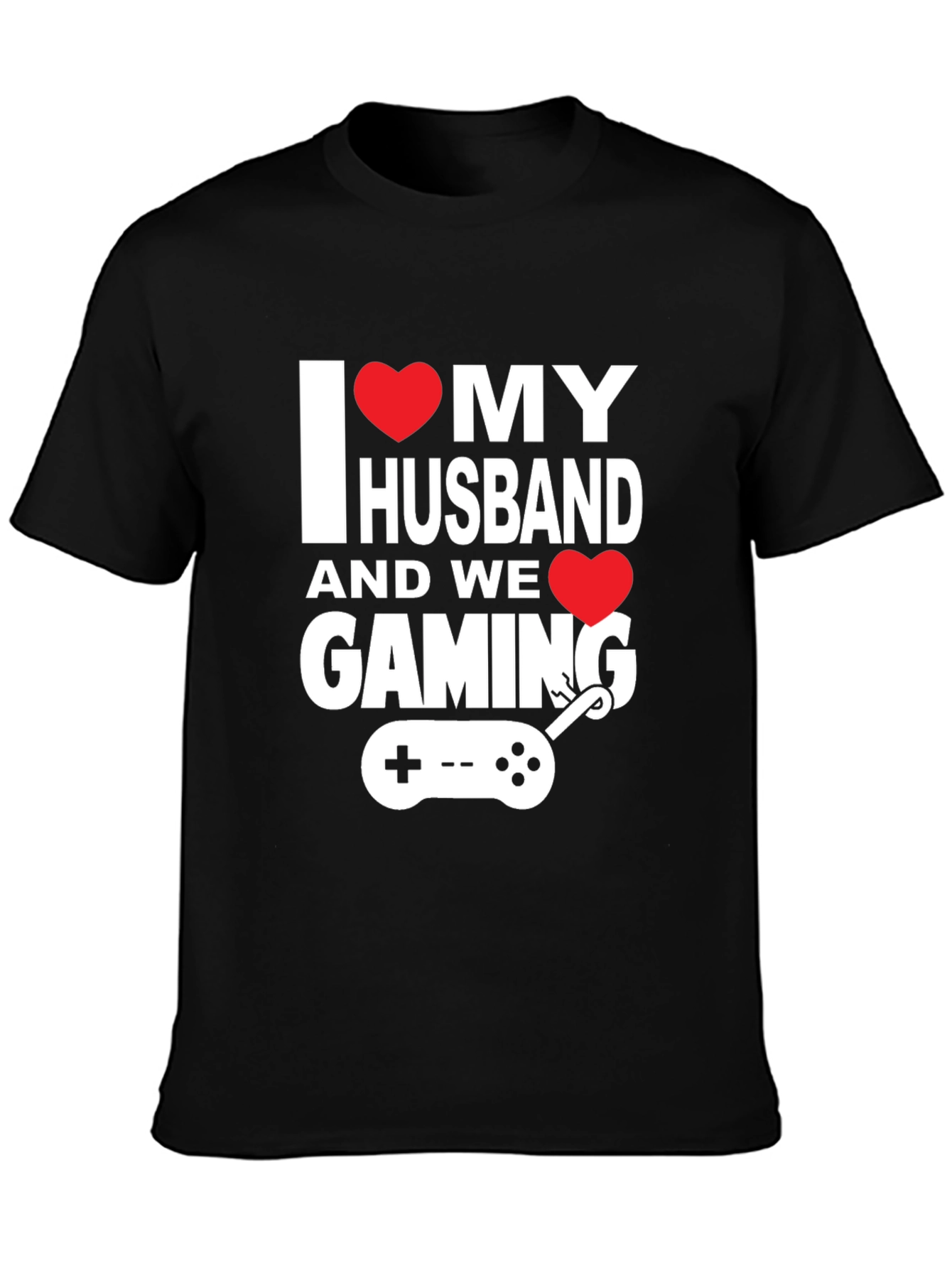 I Love My Husband Gaming T-Shirt