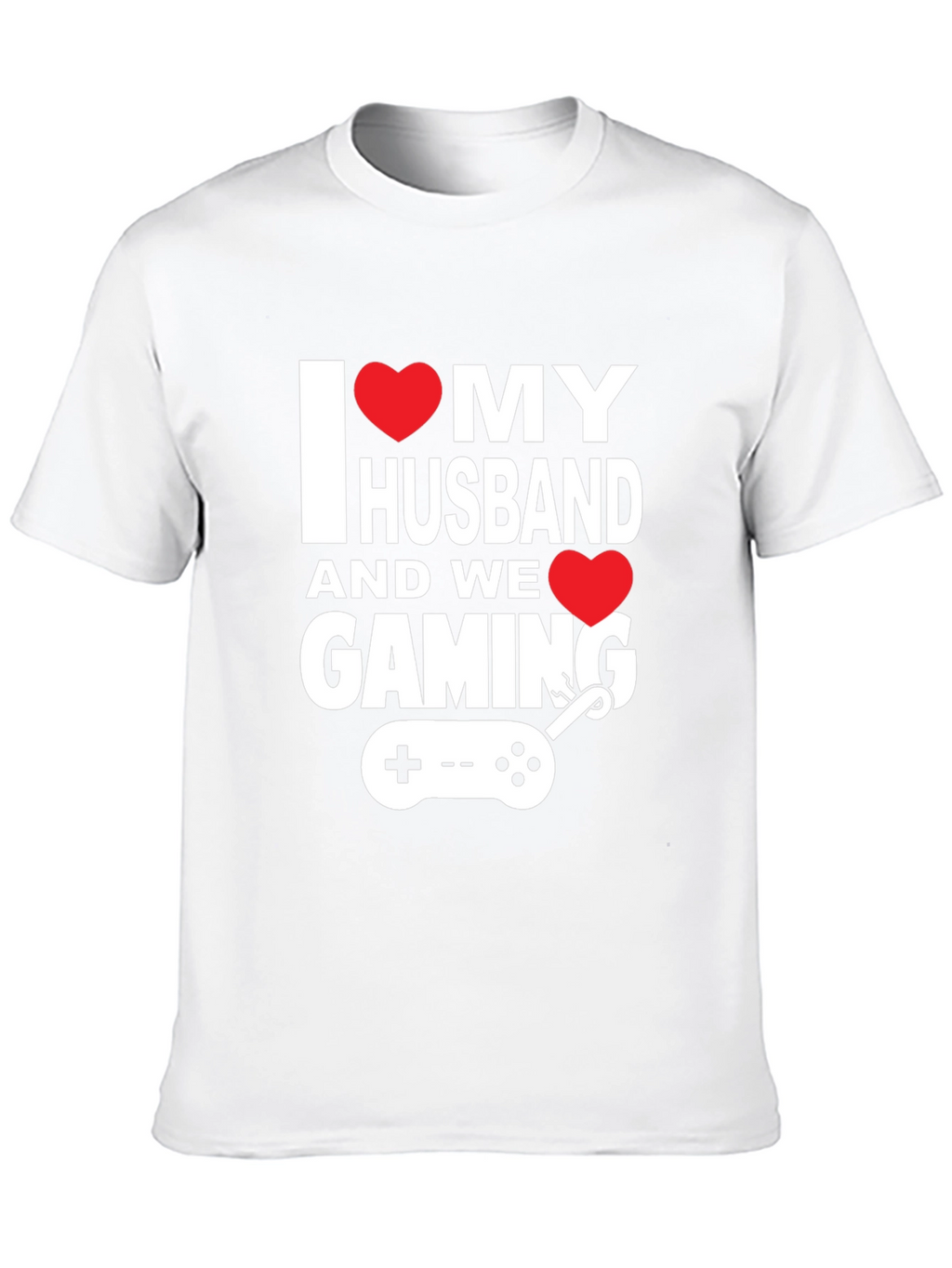 I Love My Husband Gaming T-Shirt