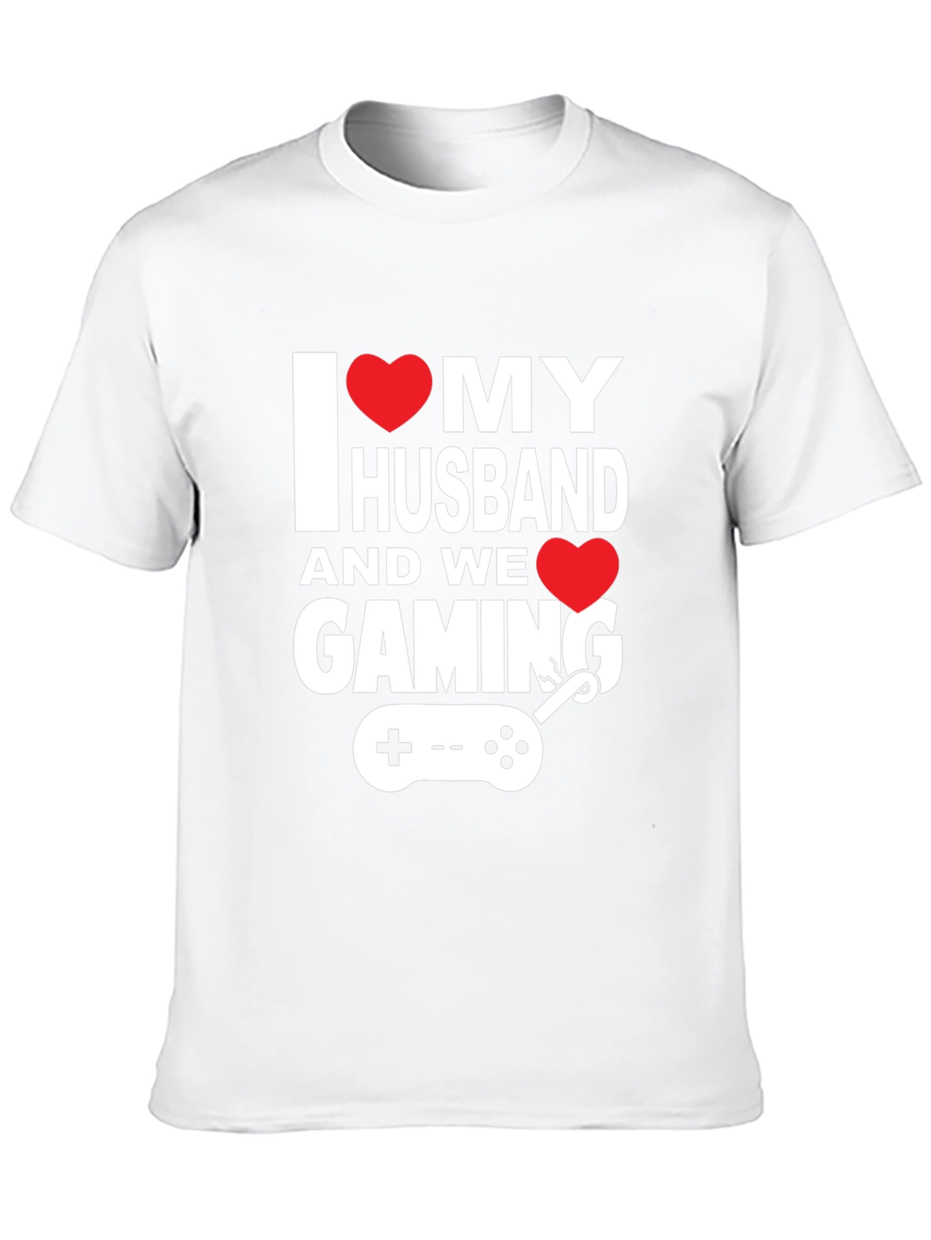 I Love My Husband Gaming T-Shirt
