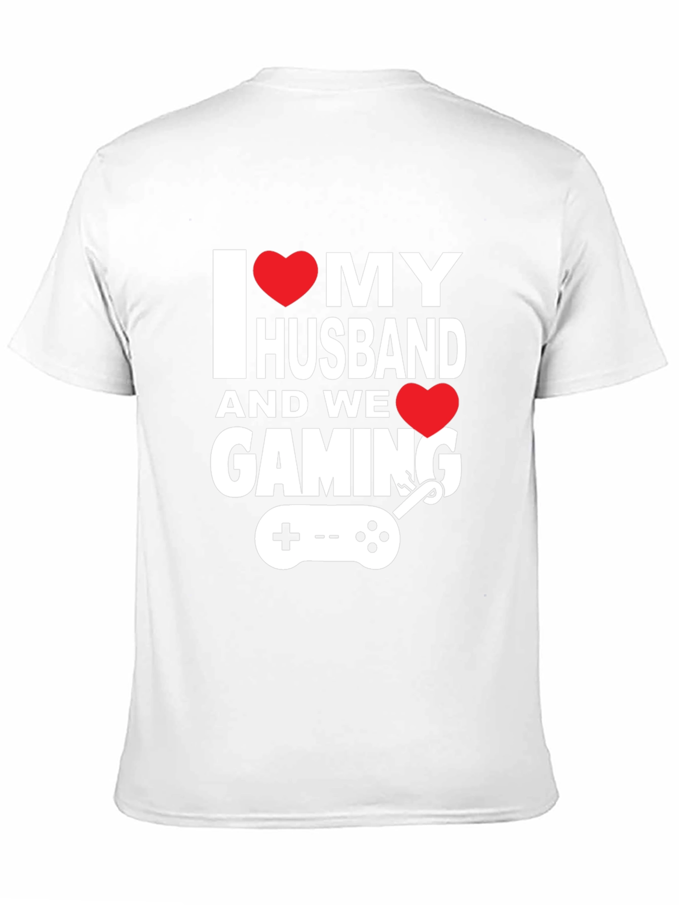 I Love My Husband Gaming T-Shirt
