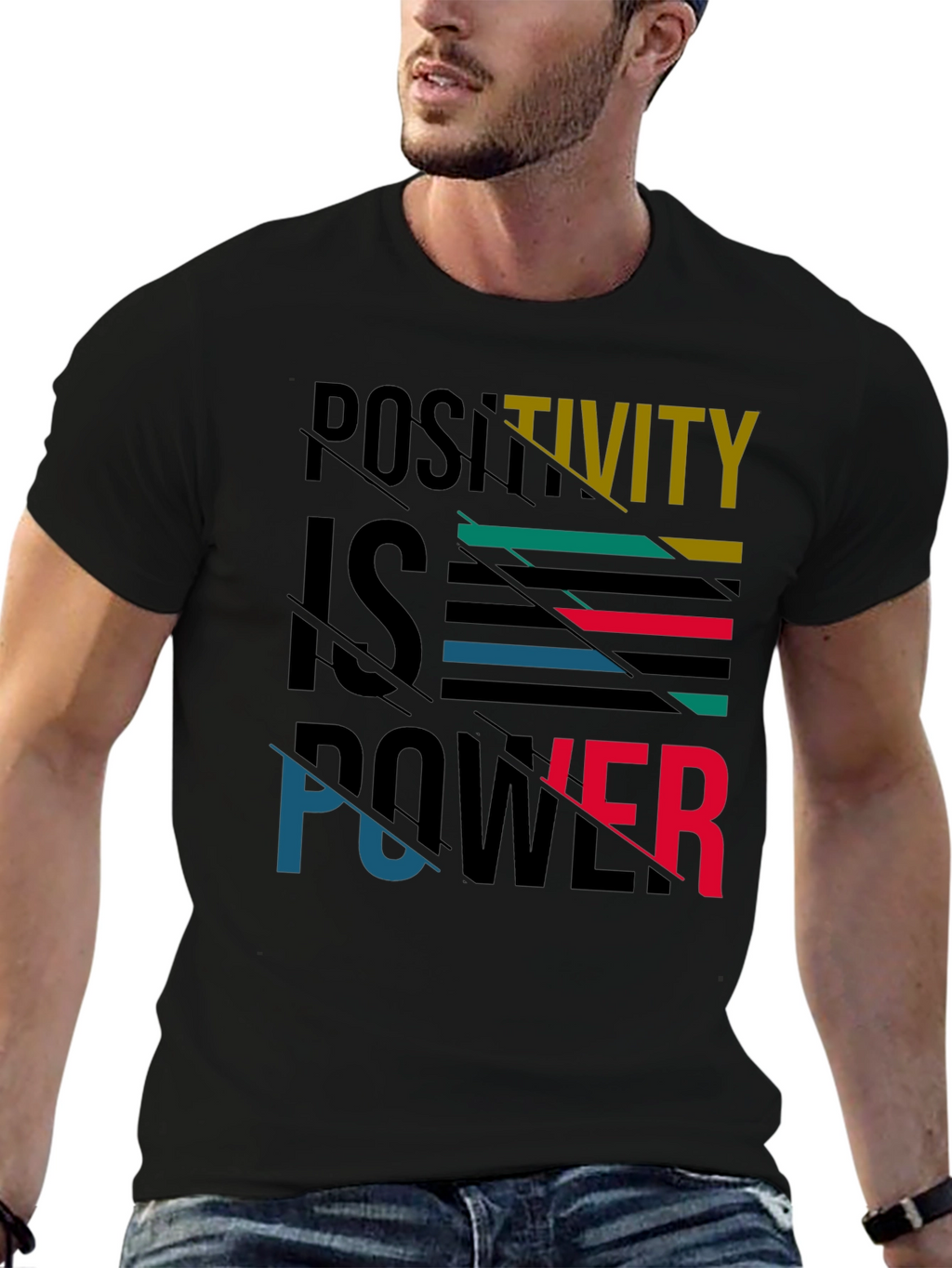 Positivity is Power Graphic Tee