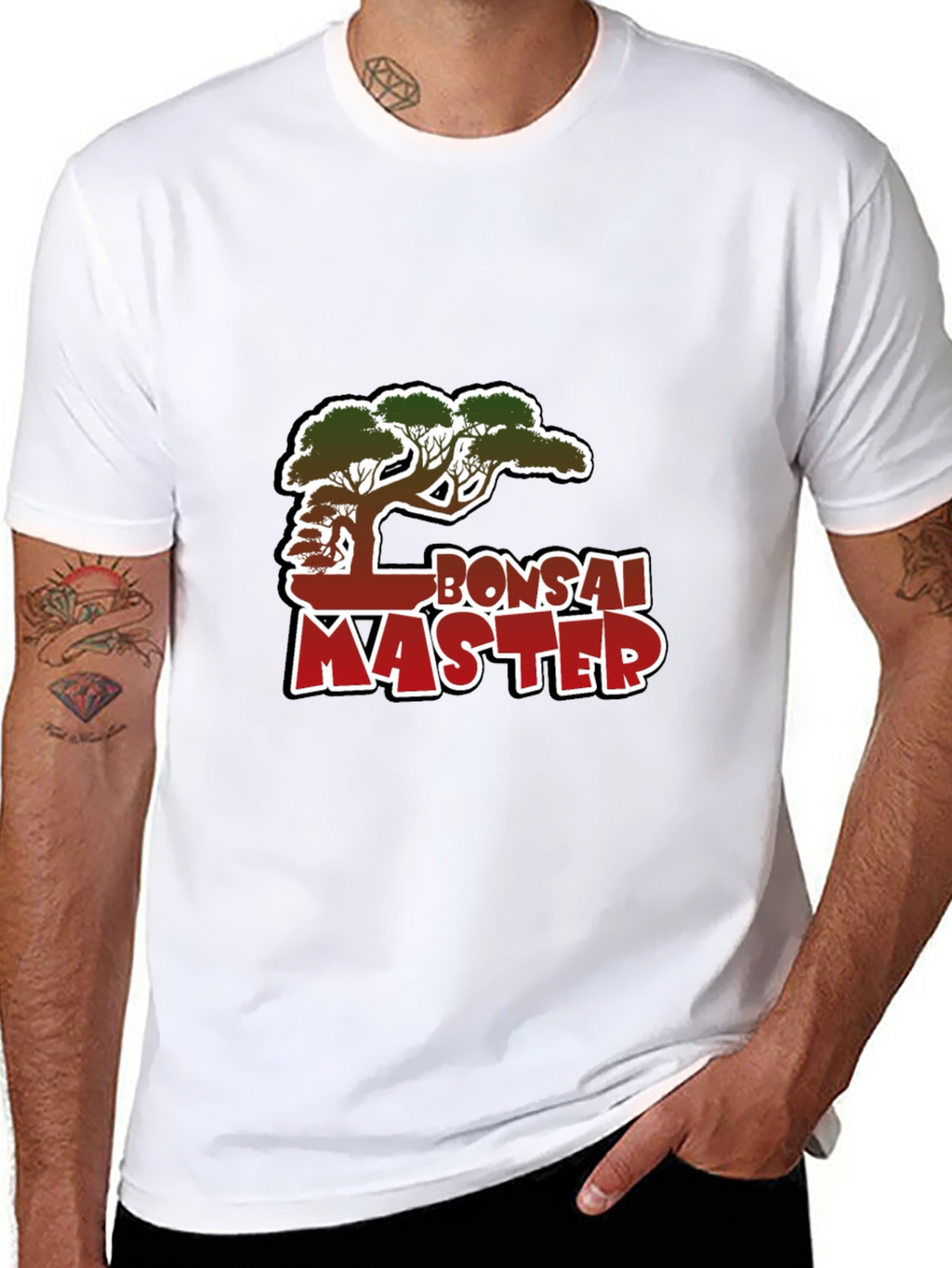 Bonsai Master Graphic Tee - Unique Design
