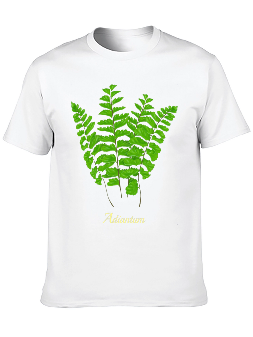 Adiantum Fern Graphic Tee - Nature Lovers T-Shirt