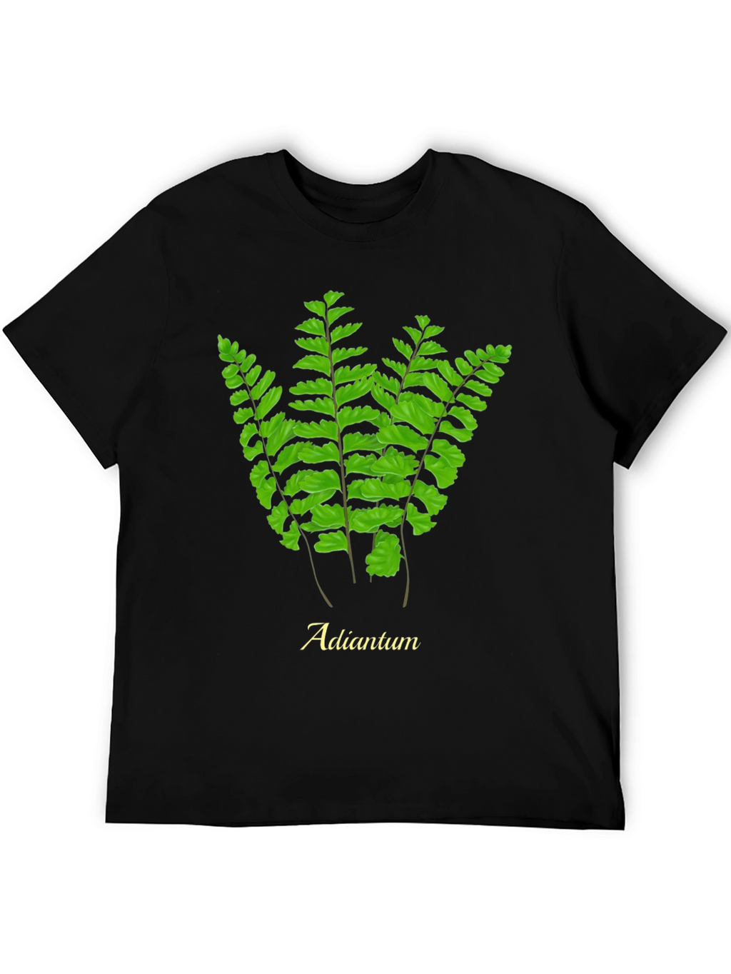Adiantum Fern Graphic Tee - Nature Lovers T-Shirt