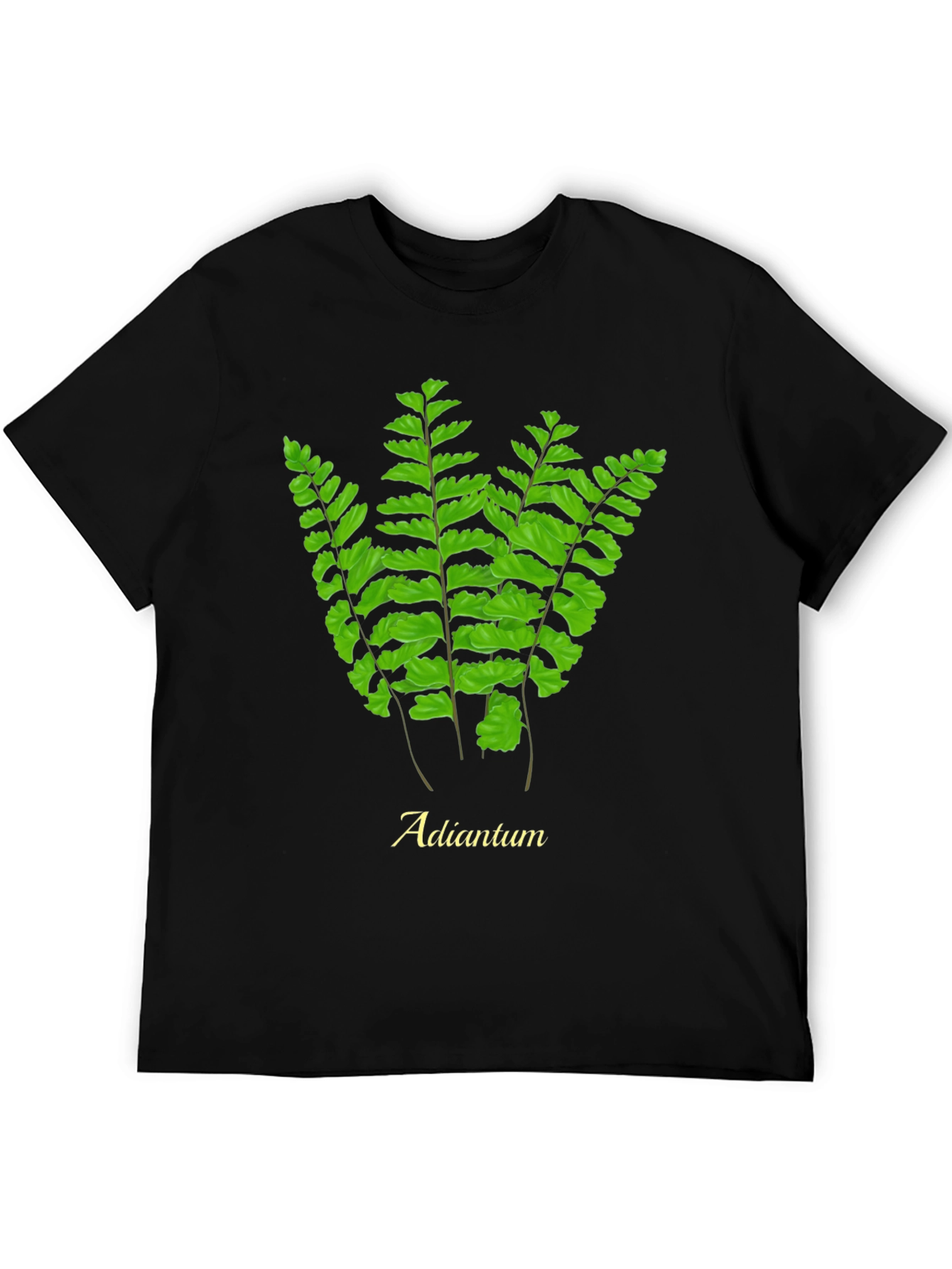 Adiantum Fern Graphic Tee - Nature Lovers T-Shirt