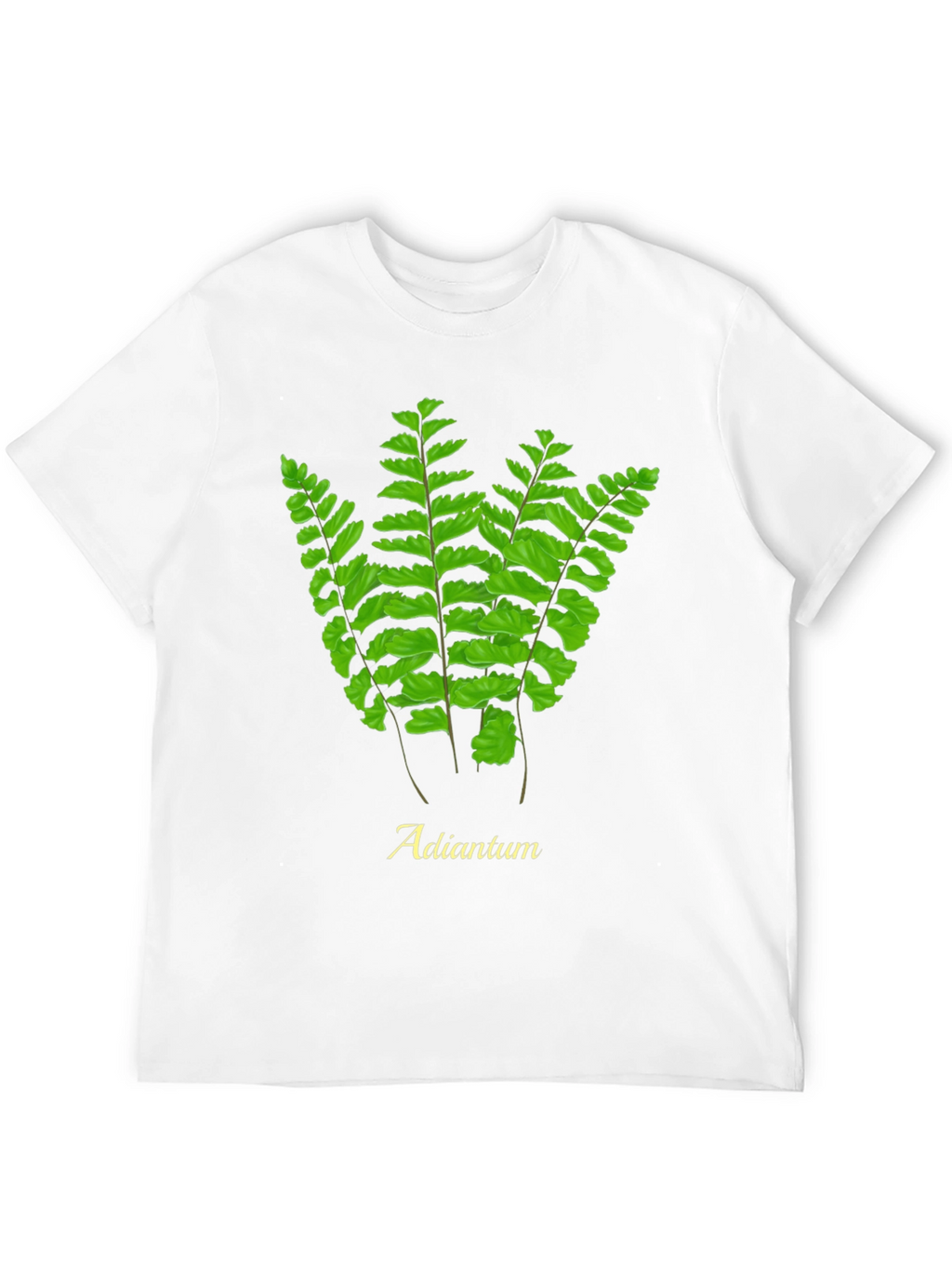 Adiantum Fern Graphic Tee - Nature Lovers T-Shirt