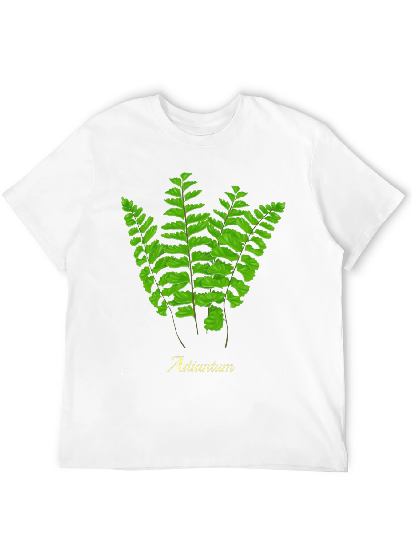 Adiantum Fern Graphic Tee - Nature Lovers T-Shirt