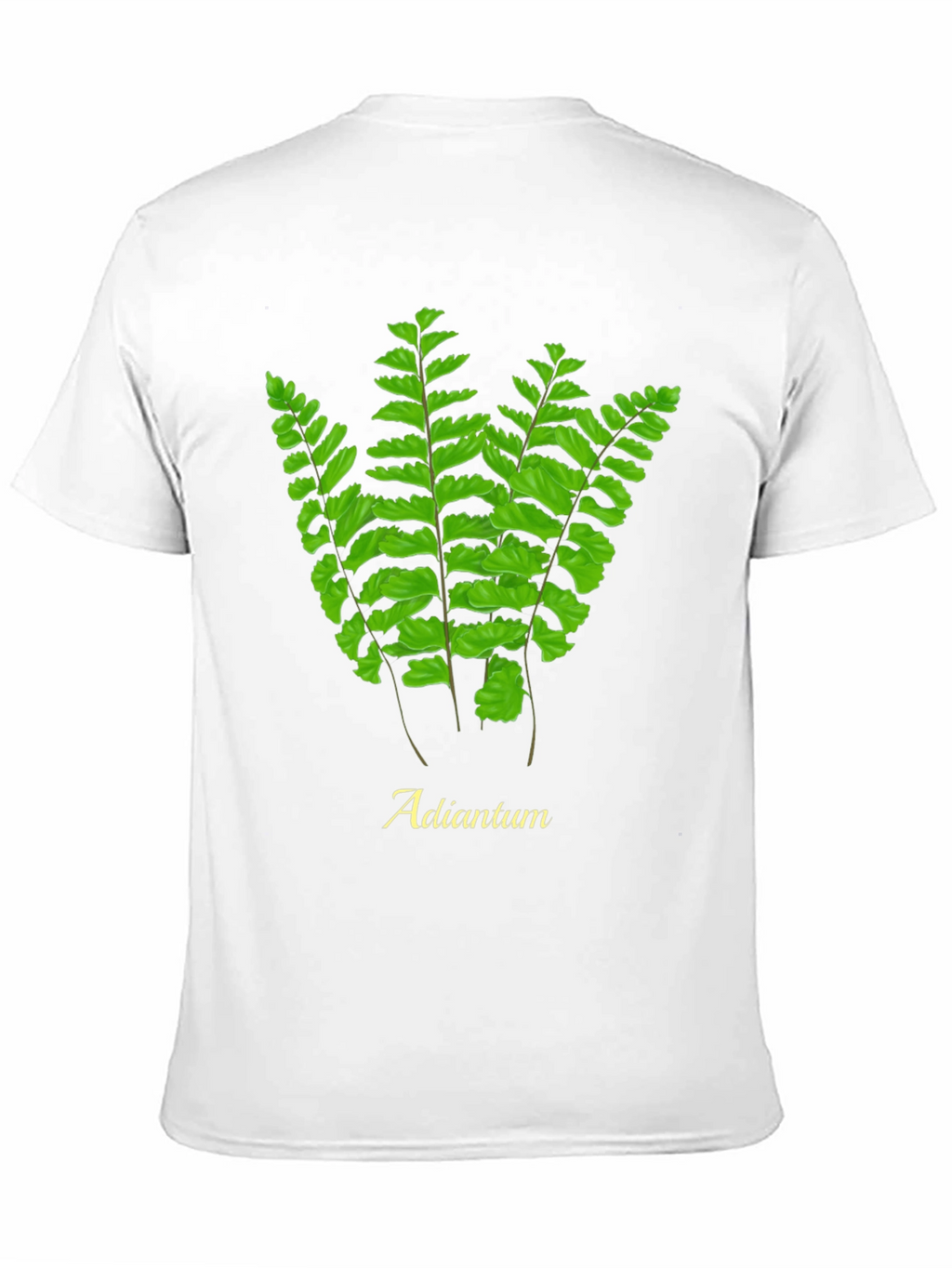 Adiantum Fern Graphic Tee - Nature Lovers T-Shirt