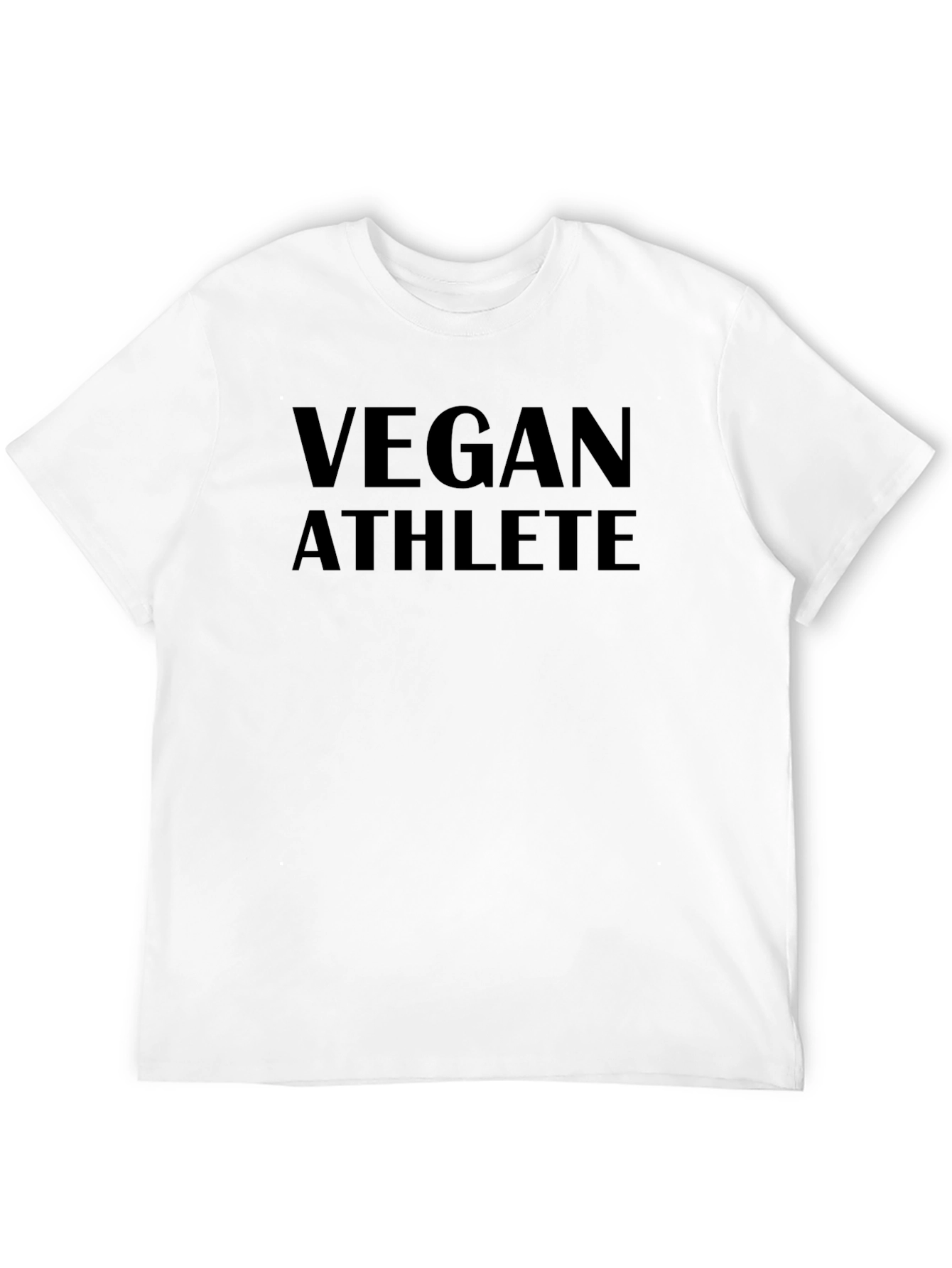 Vegan Athlete Black T-Shirt