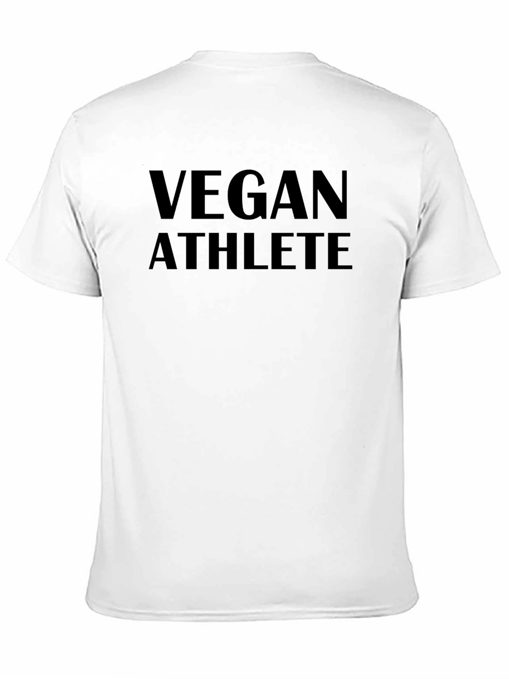 Vegan Athlete Black T-Shirt