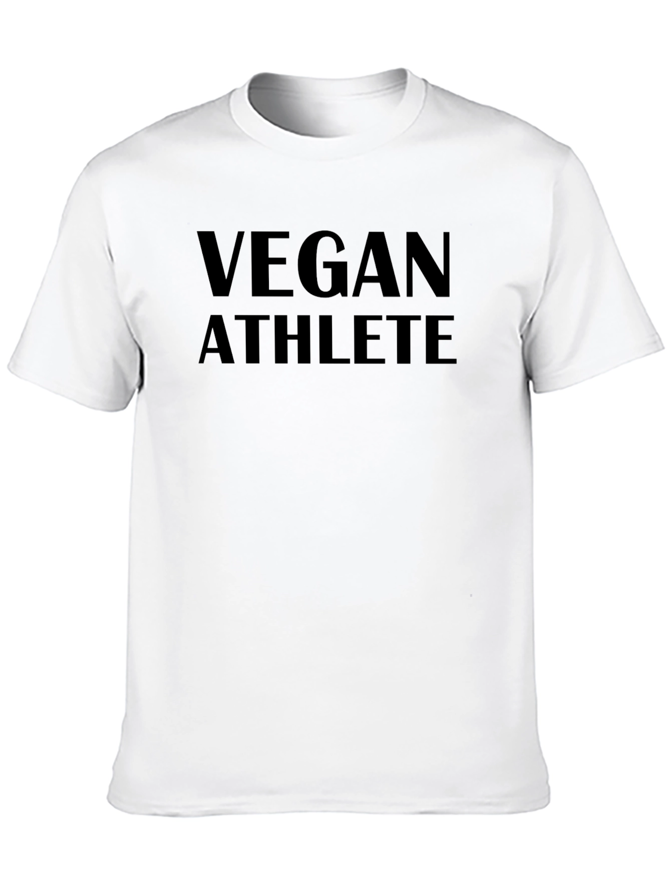 Vegan Athlete Black T-Shirt