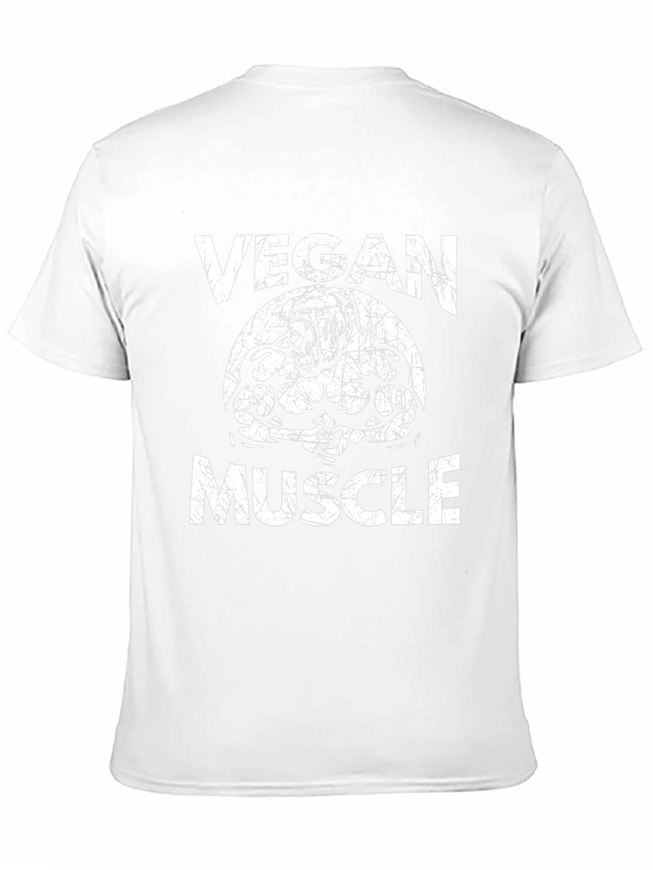 Vegan Muscle T-Shirt - Gorilla Design