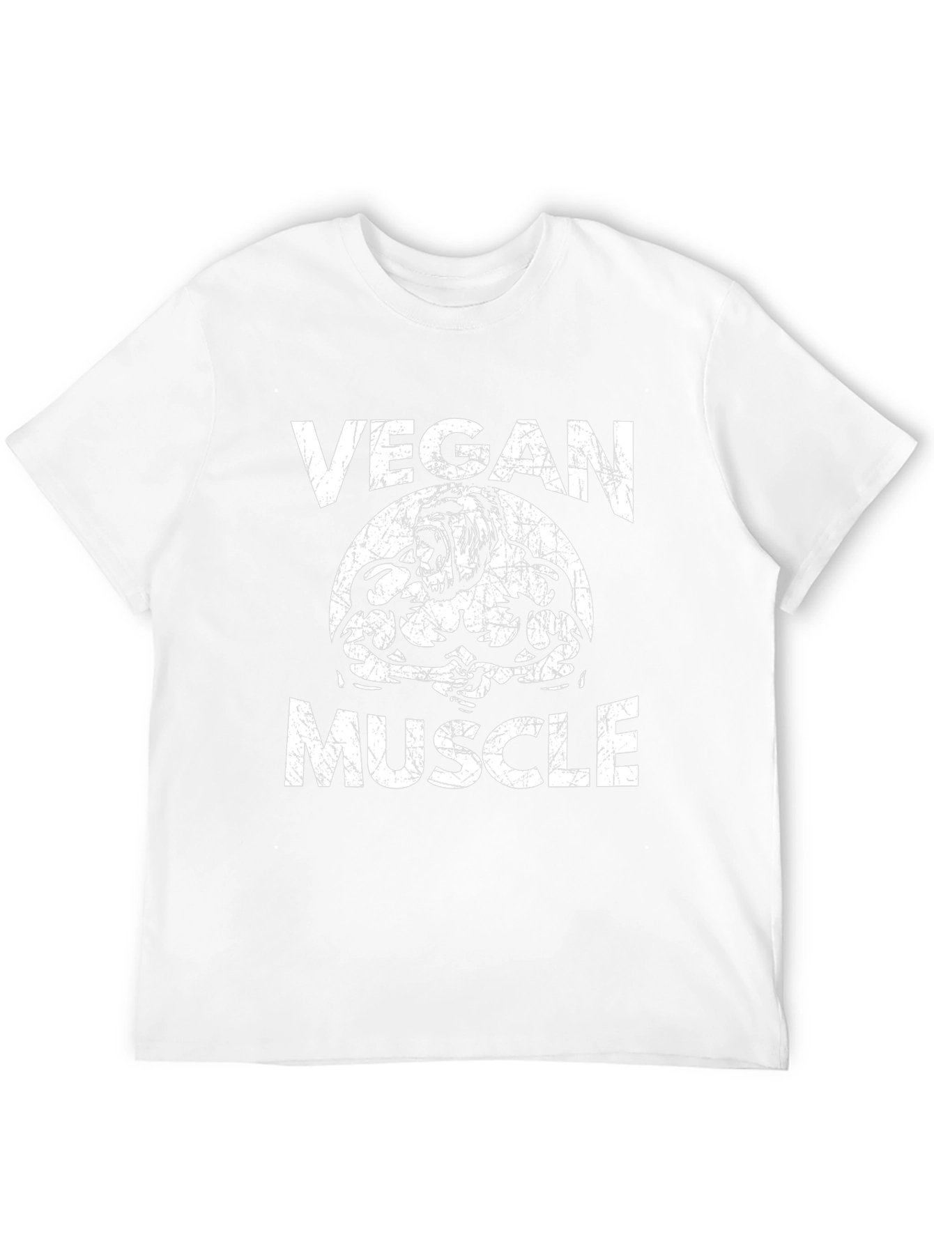 Vegan Muscle T-Shirt - Gorilla Design