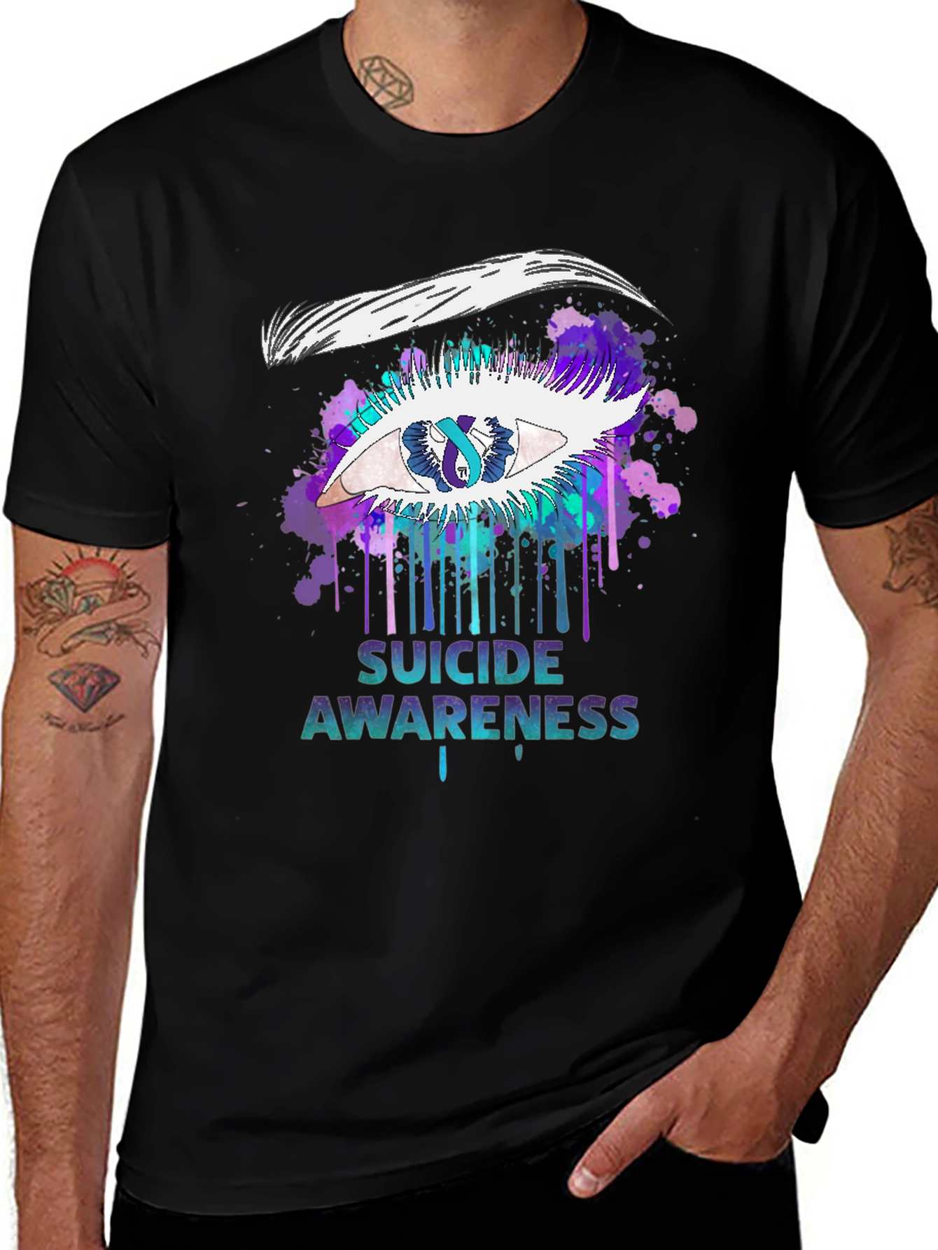 Suicide Awareness Graphic T-Shirt