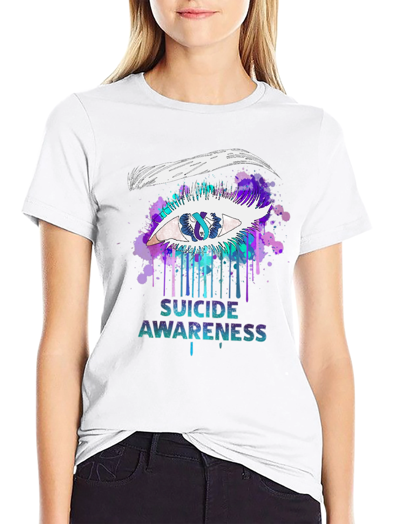 Suicide Awareness Graphic T-Shirt