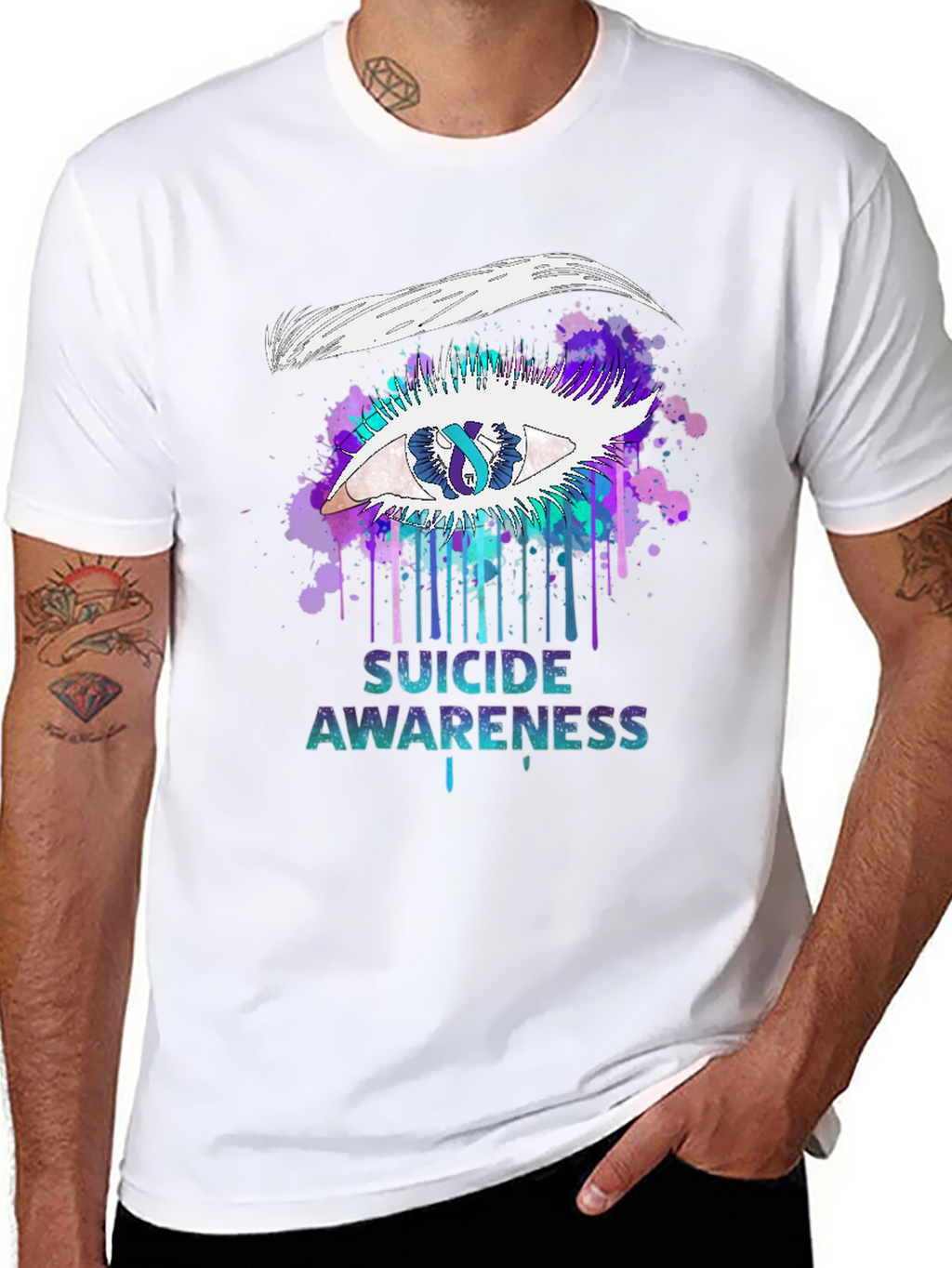 Suicide Awareness Graphic T-Shirt