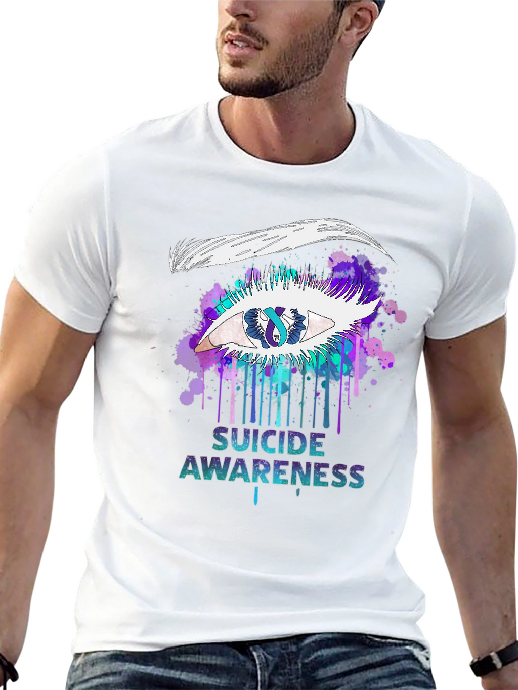 Suicide Awareness Graphic T-Shirt