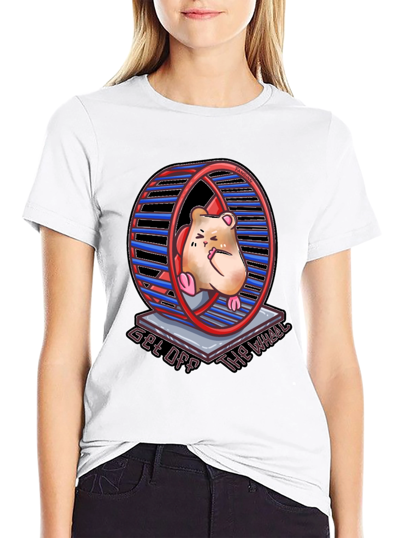 Get Off the Wheel Hamster T-Shirt