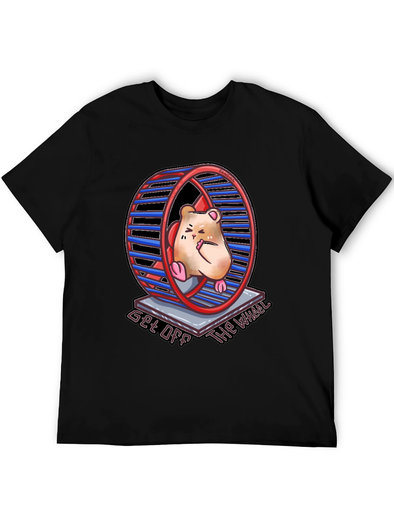 Get Off the Wheel Hamster T-Shirt