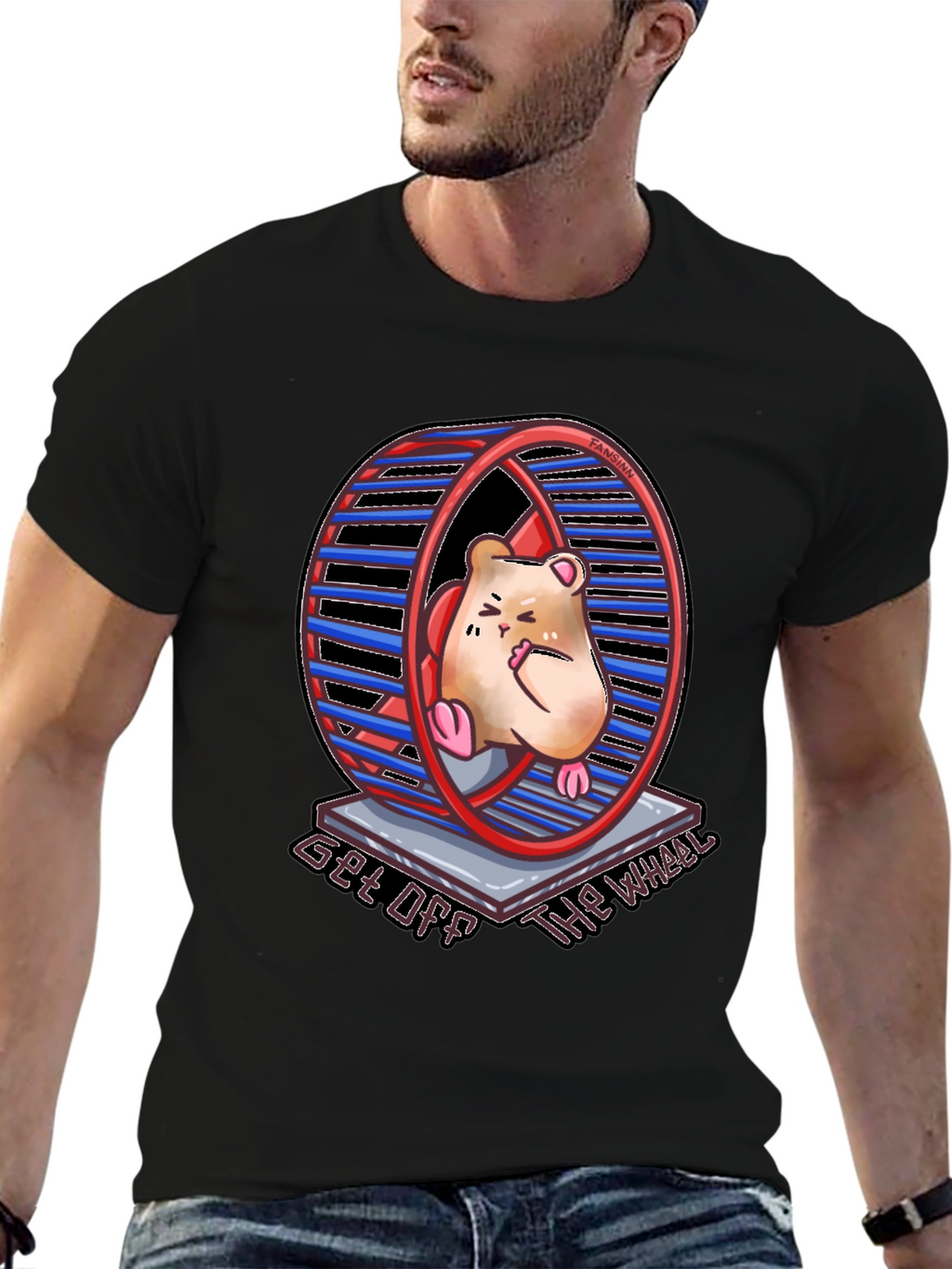 Get Off the Wheel Hamster T-Shirt
