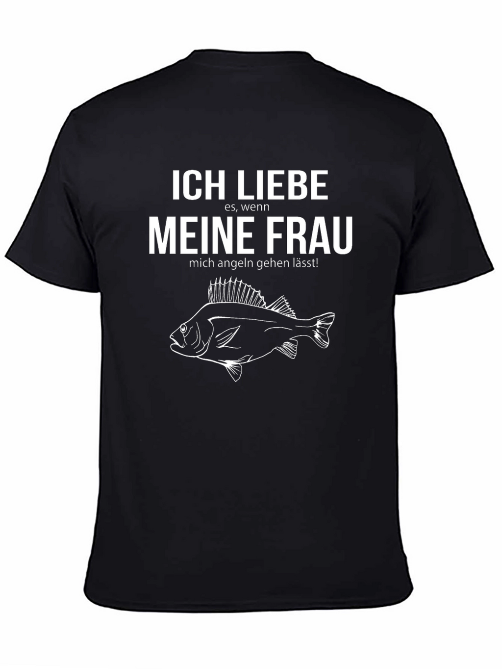 Funny Fishing T-Shirt - Ich Liebe Meine Frau