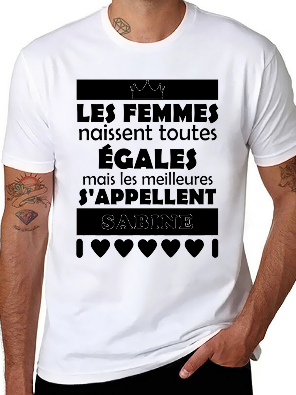 Women are Equal Name Sabine T-Shirt
