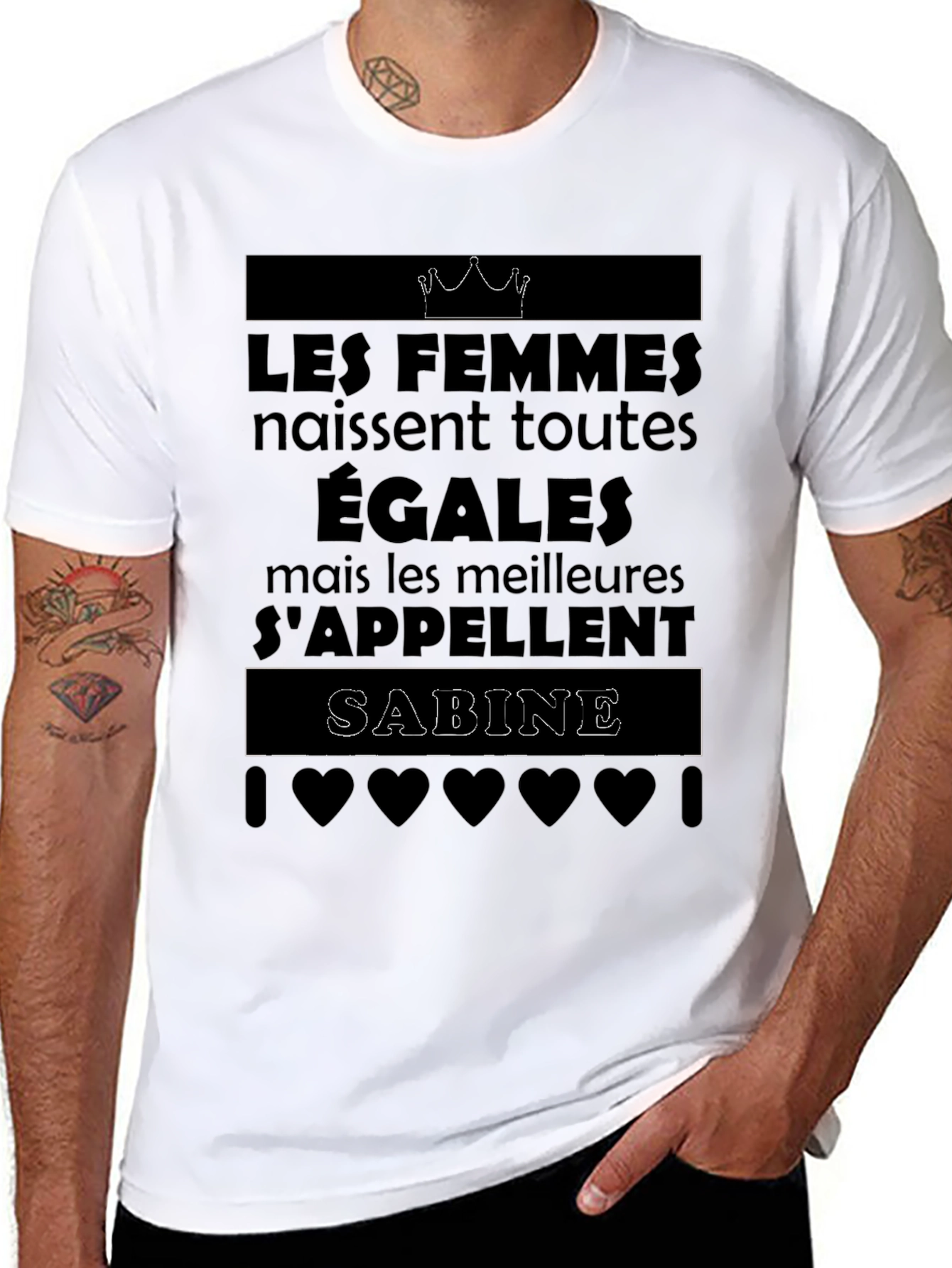 Women are Equal Name Sabine T-Shirt