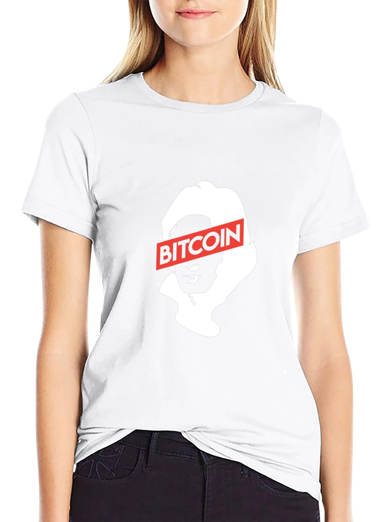 Bitcoin Satoshi Nakamoto Black Graphic Tee