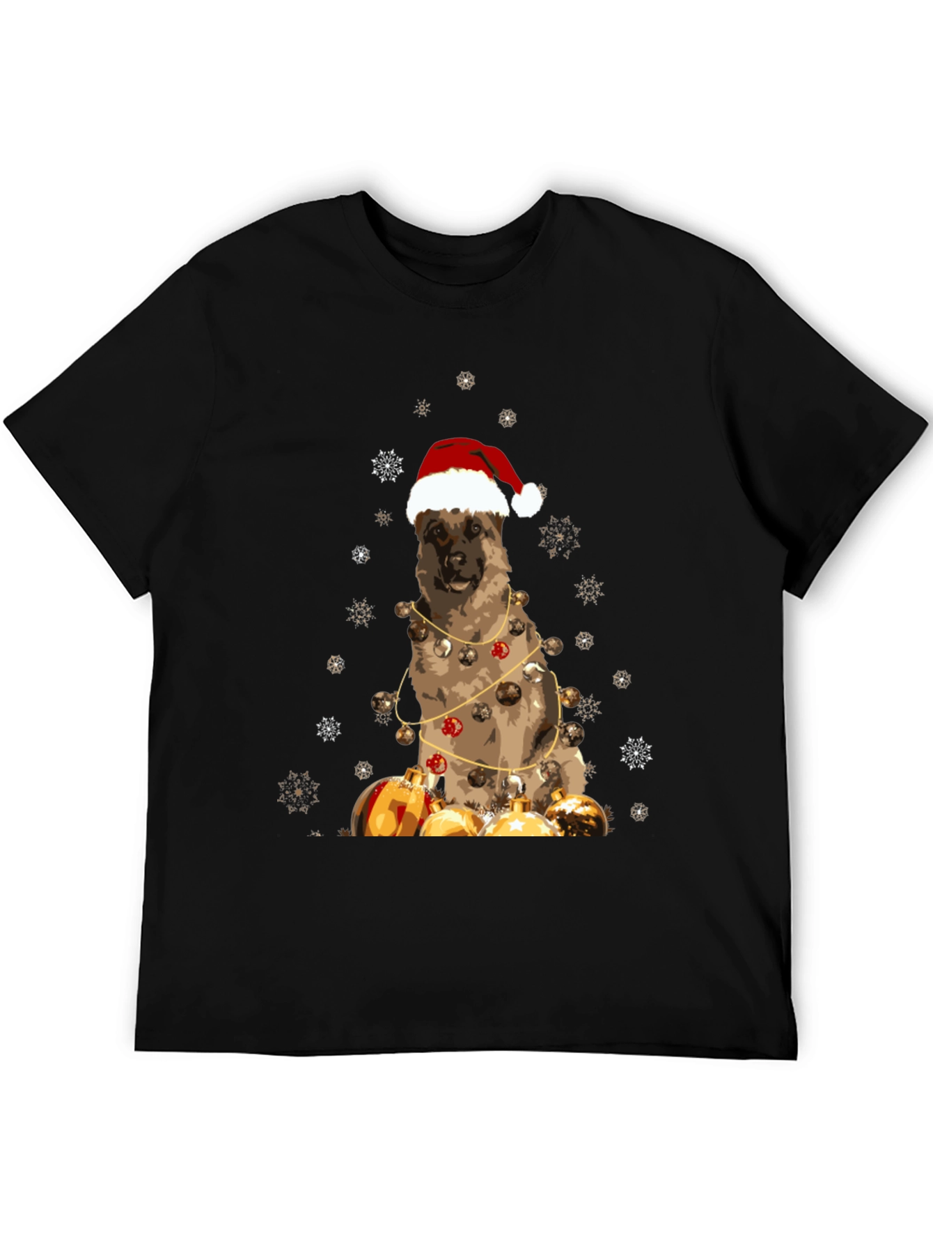 Festive Dog Christmas T-Shirt