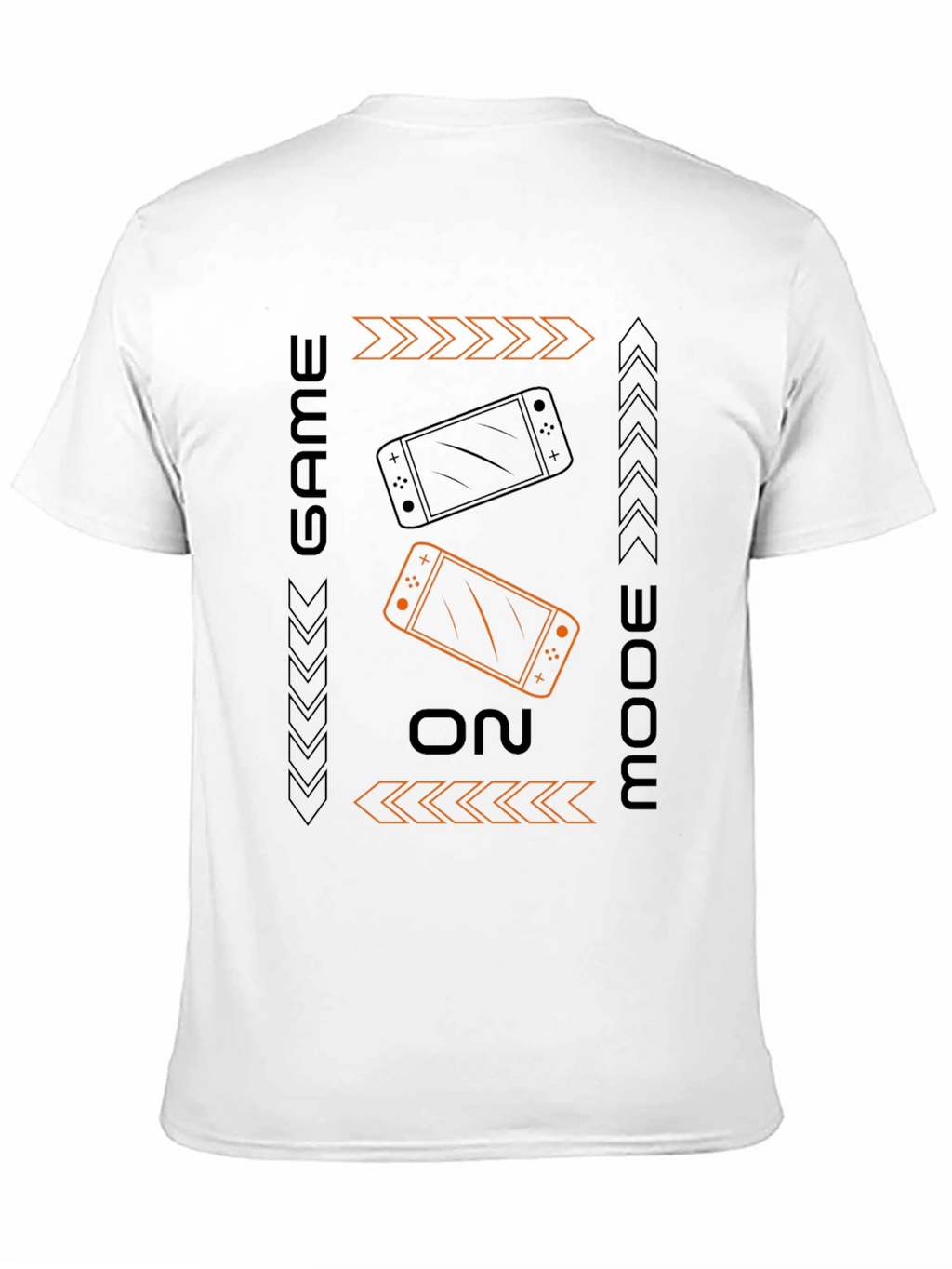 Game On Mode Black T-Shirt