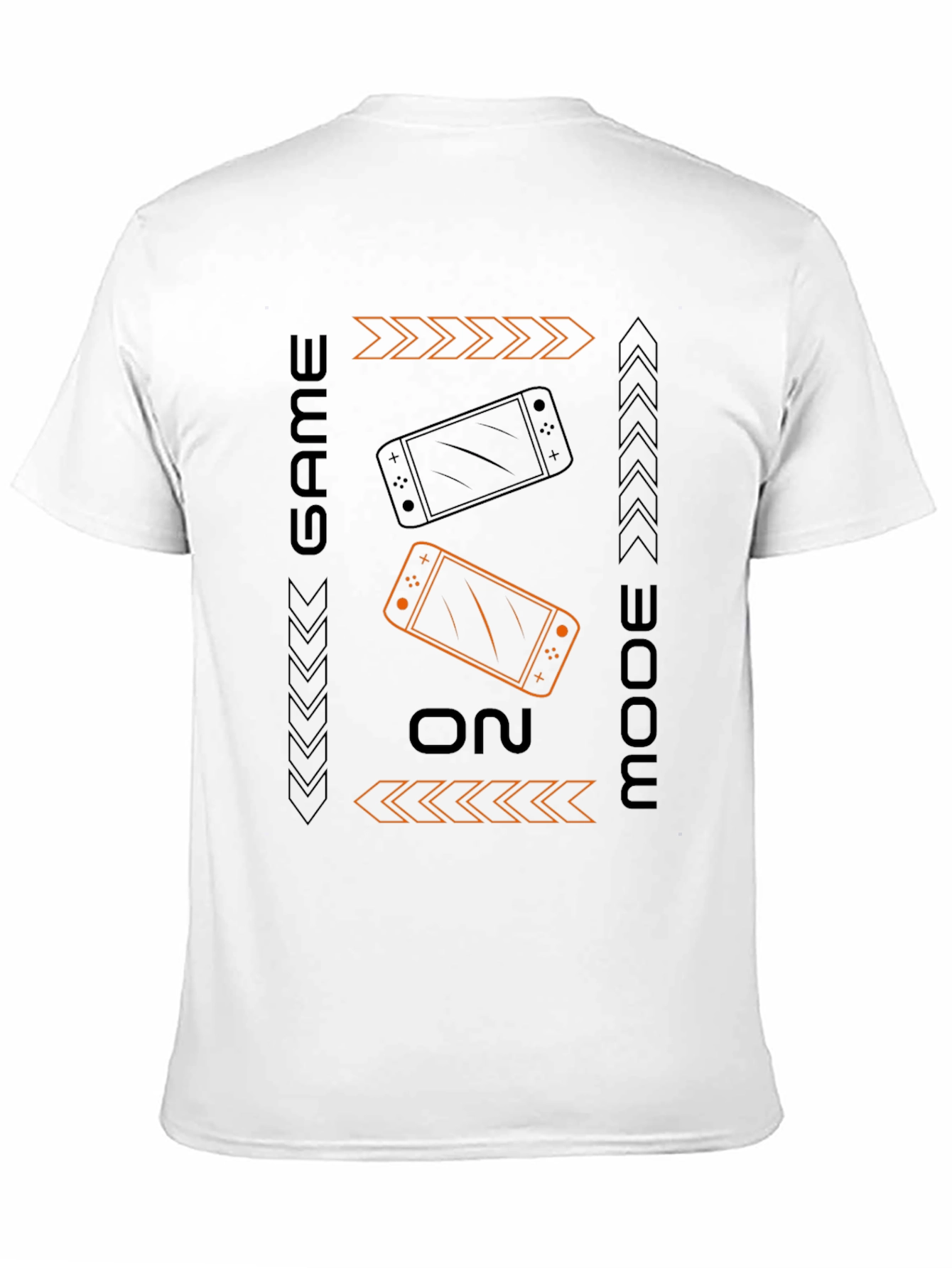 Game On Mode Black T-Shirt