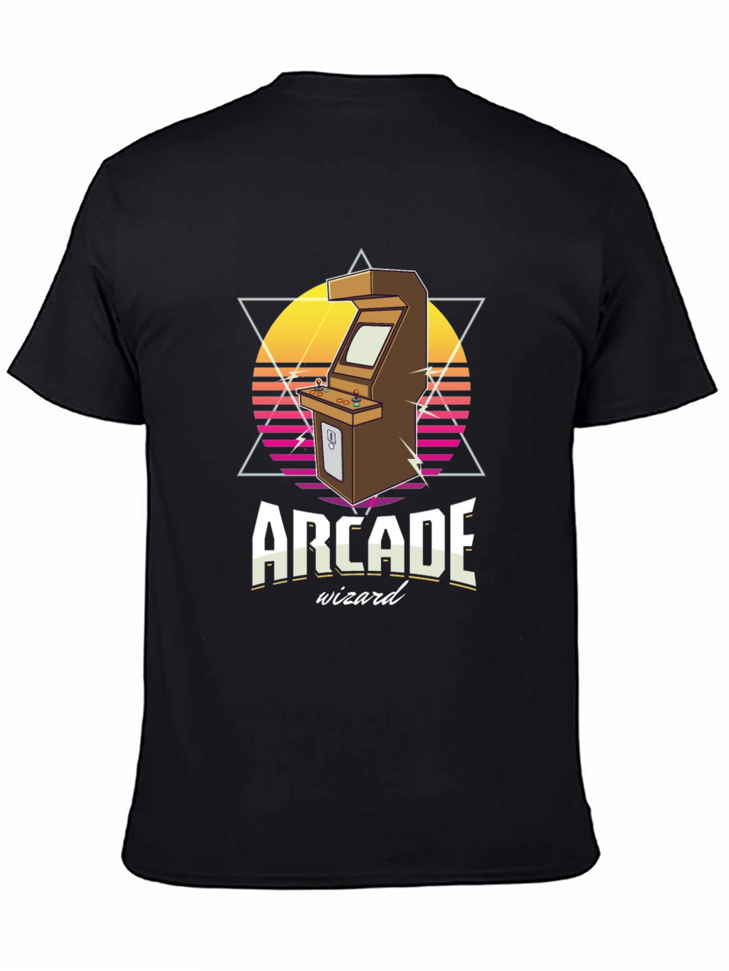 Arcade Wizard Retro Gaming T-Shirt
