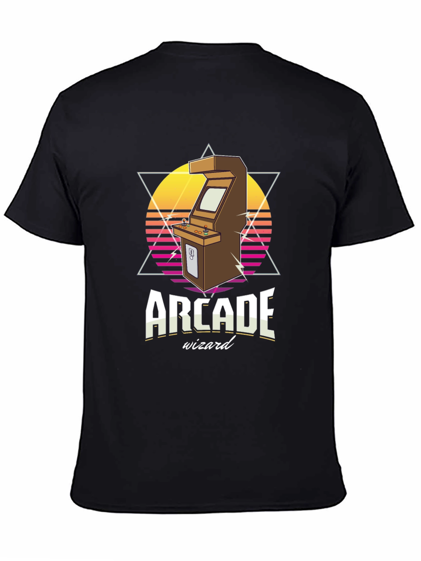 Arcade Wizard Retro Gaming T-Shirt