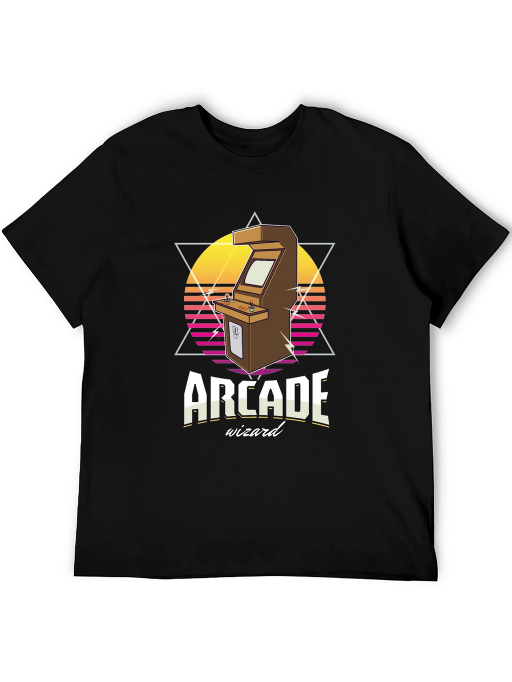 Arcade Wizard Retro Gaming T-Shirt