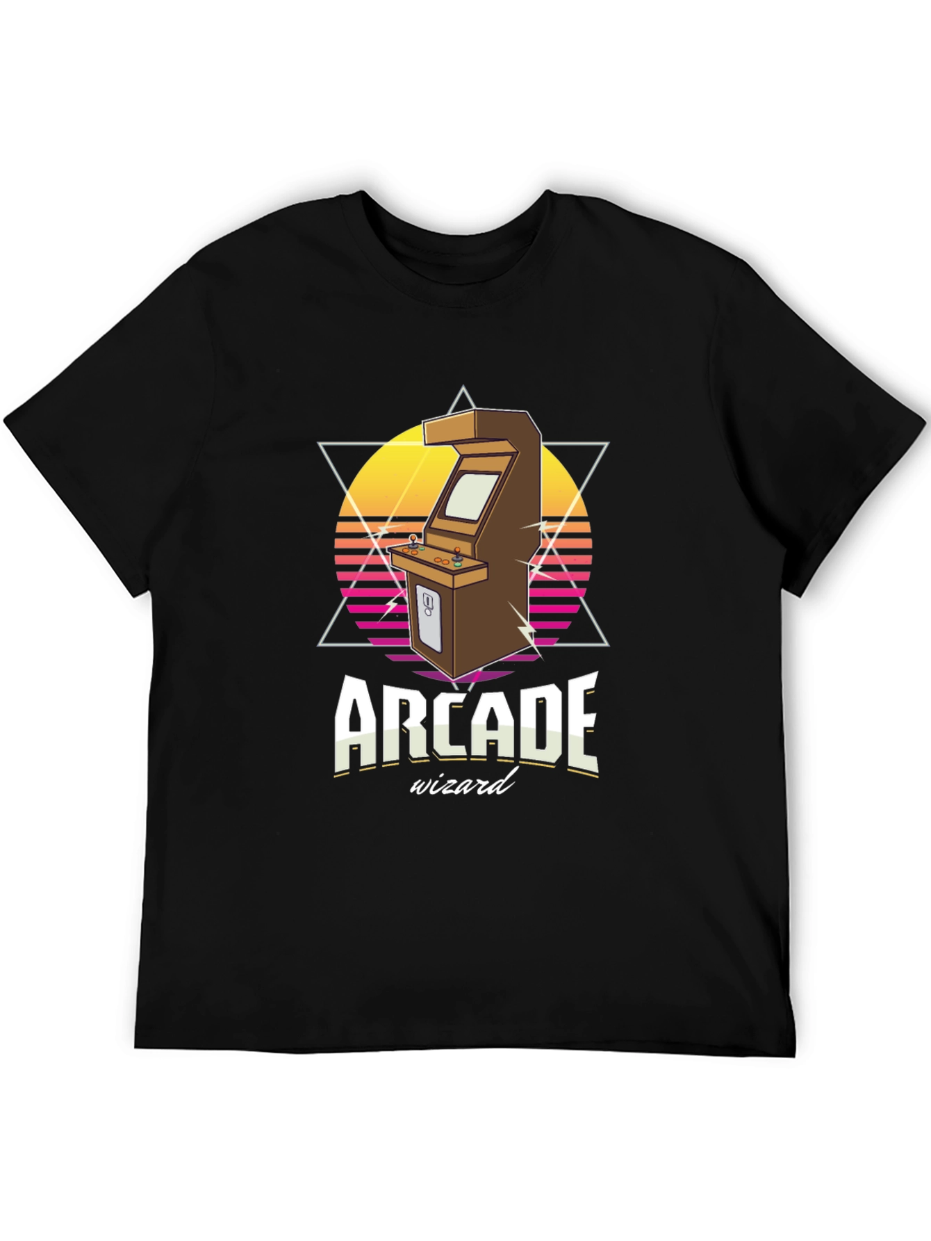 Arcade Wizard Retro Gaming T-Shirt