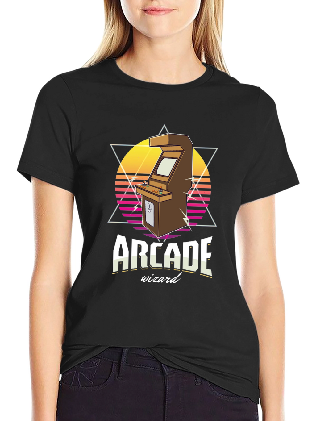 Arcade Wizard Retro Gaming T-Shirt
