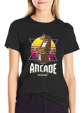 Arcade Wizard Retro Gaming T-Shirt