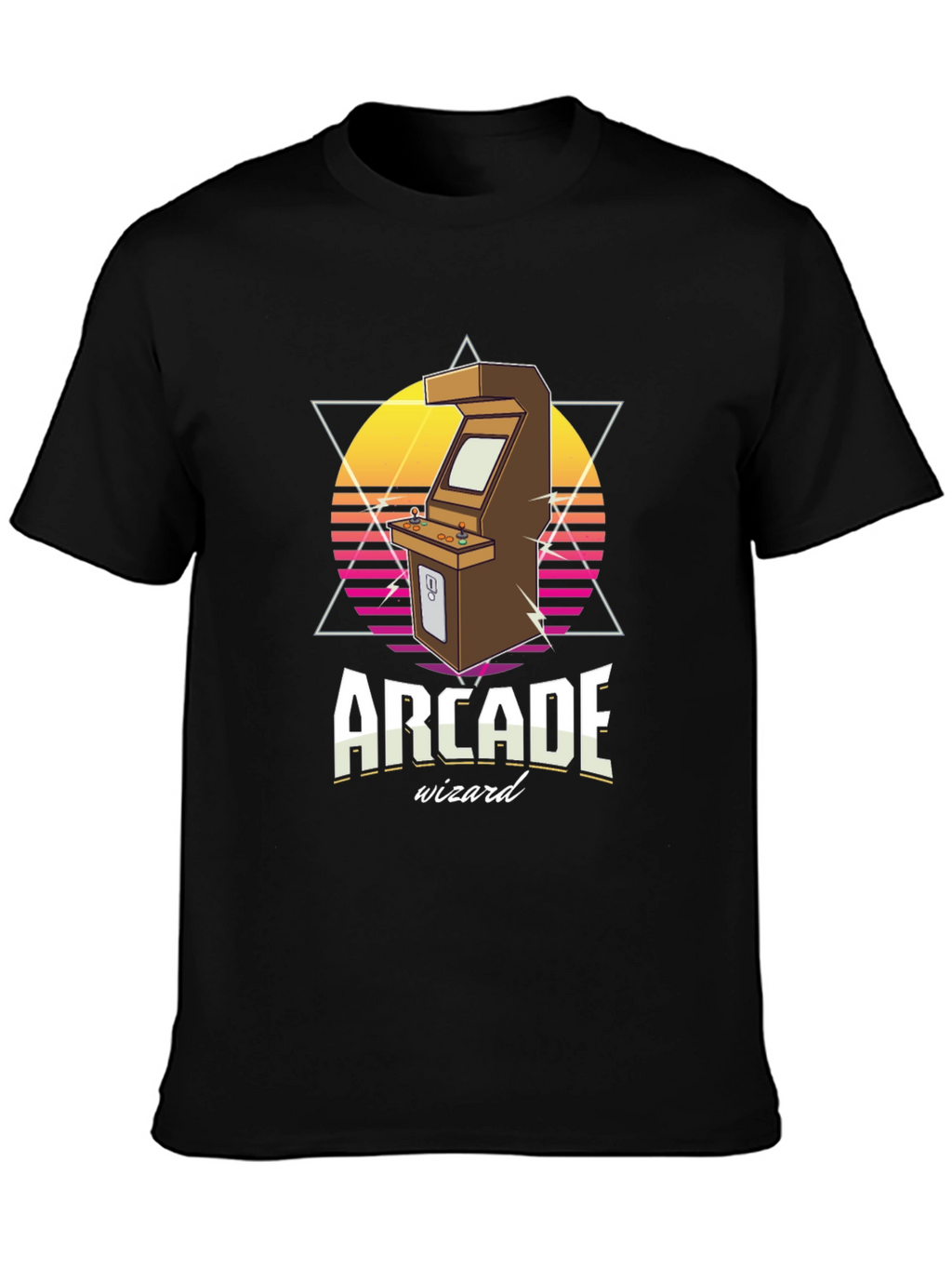 Arcade Wizard Retro Gaming T-Shirt
