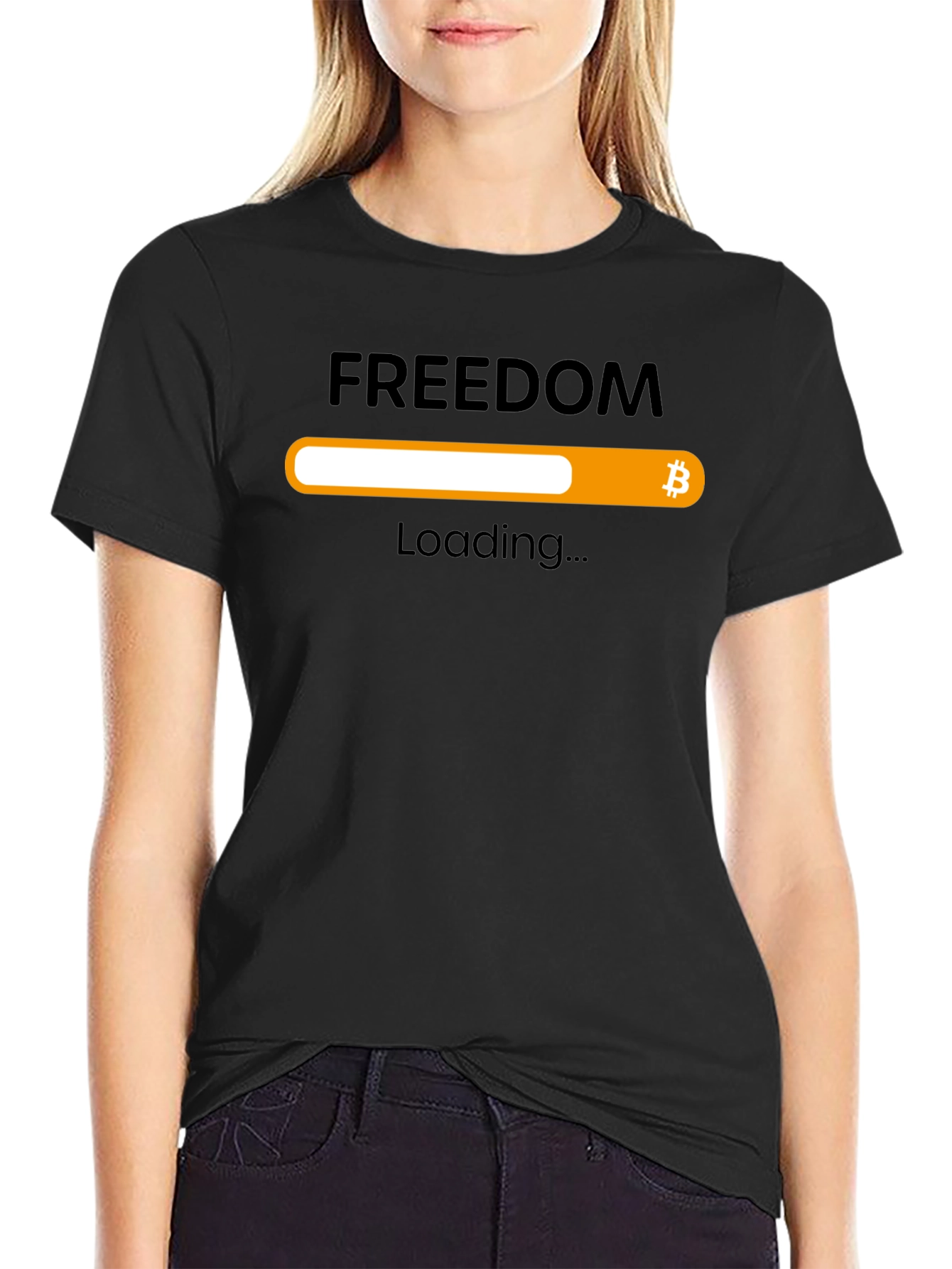 Bitcoin Freedom Loading T-Shirt
