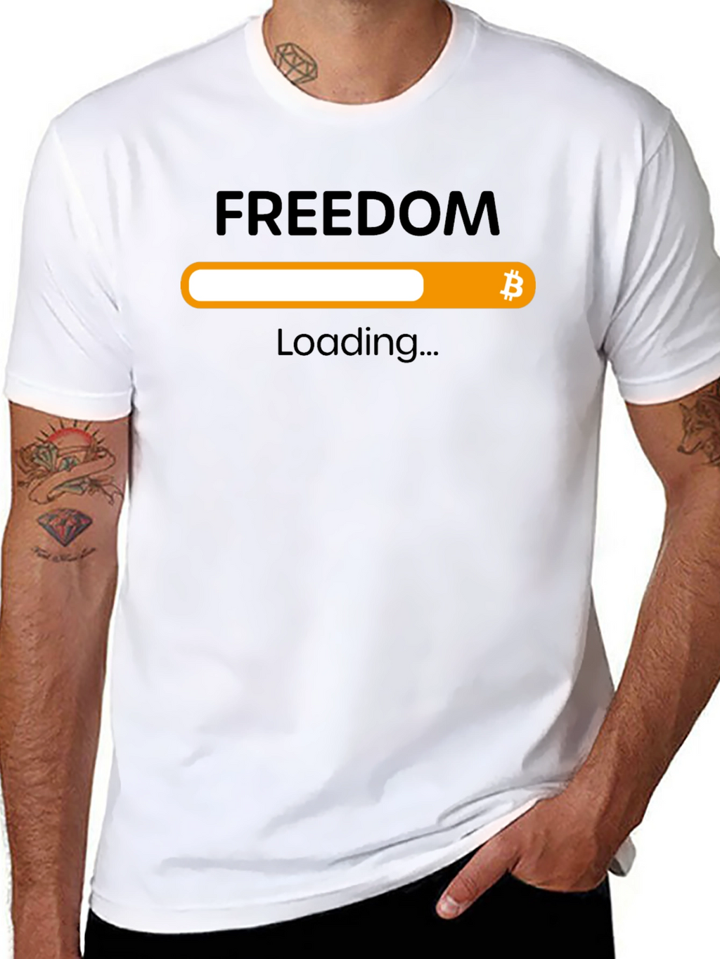 Bitcoin Freedom Loading T-Shirt
