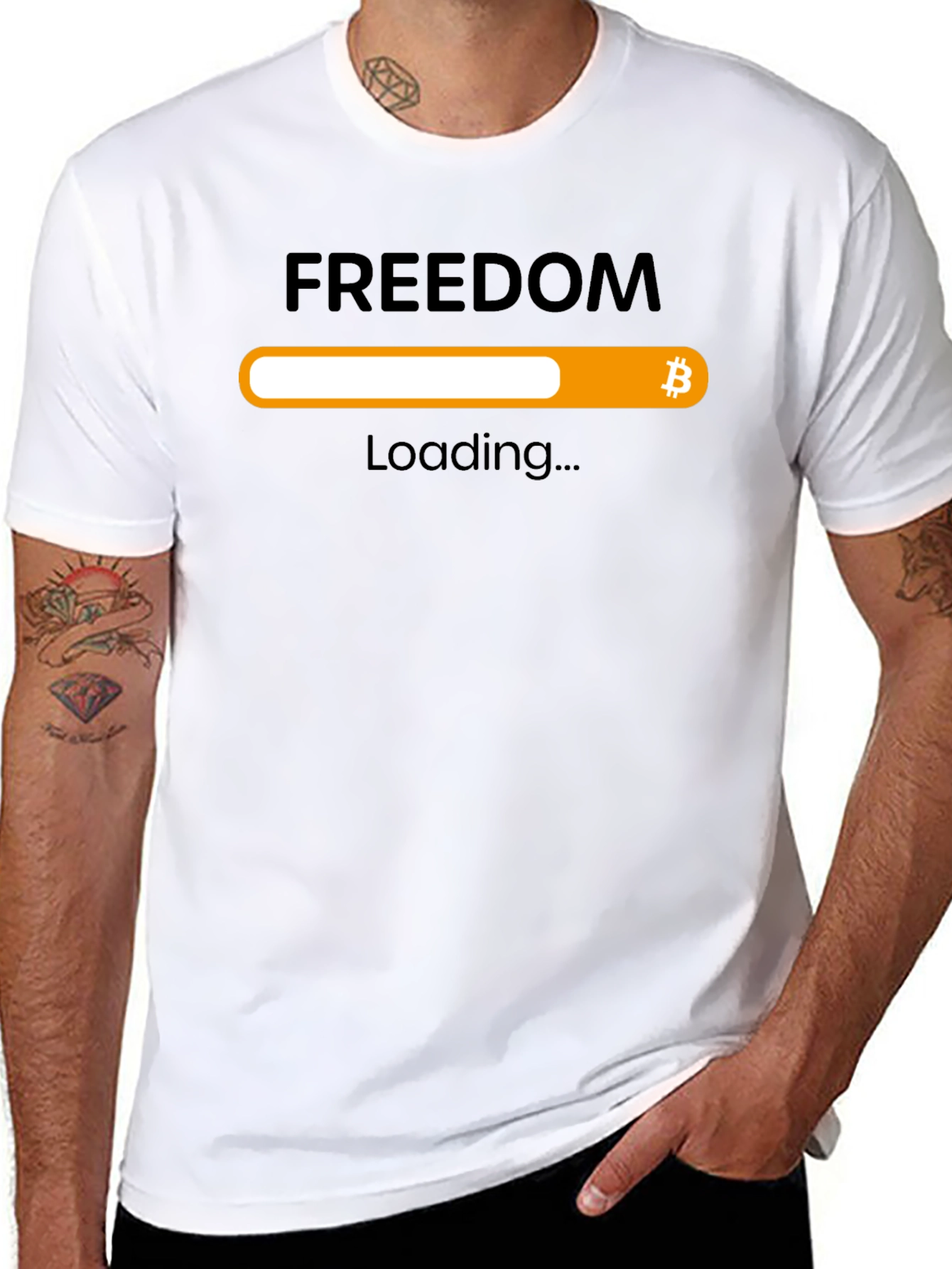 Bitcoin Freedom Loading T-Shirt