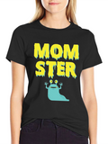 Momster Graphic T-Shirt - Novelty Monster Tee