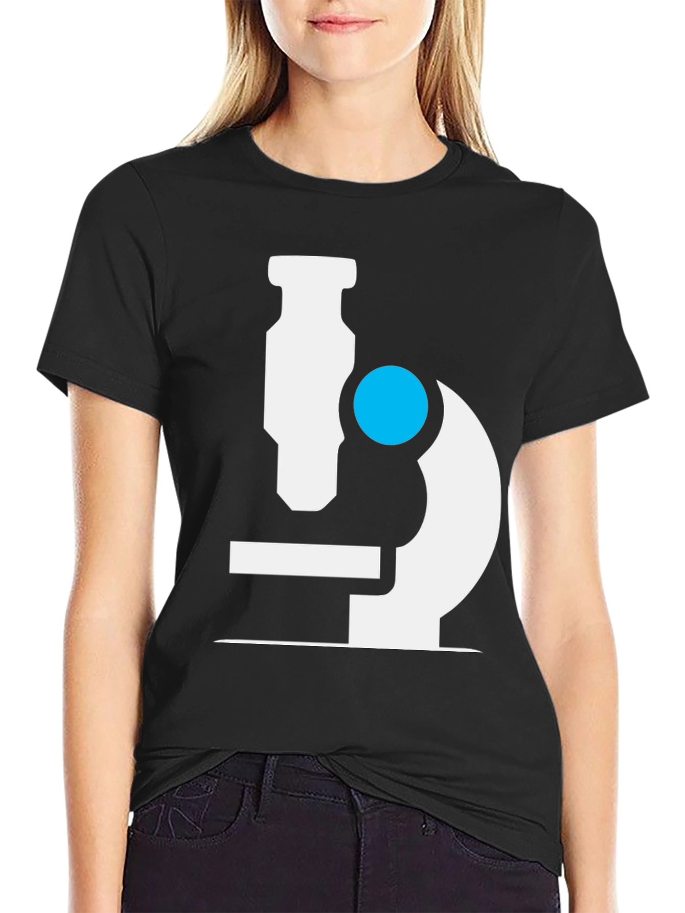 Microscope Graphic T-Shirt - Science Tee