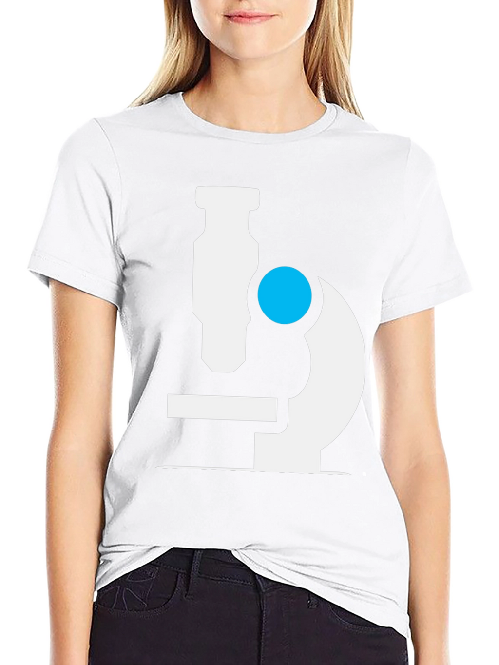 Microscope Graphic T-Shirt - Science Tee