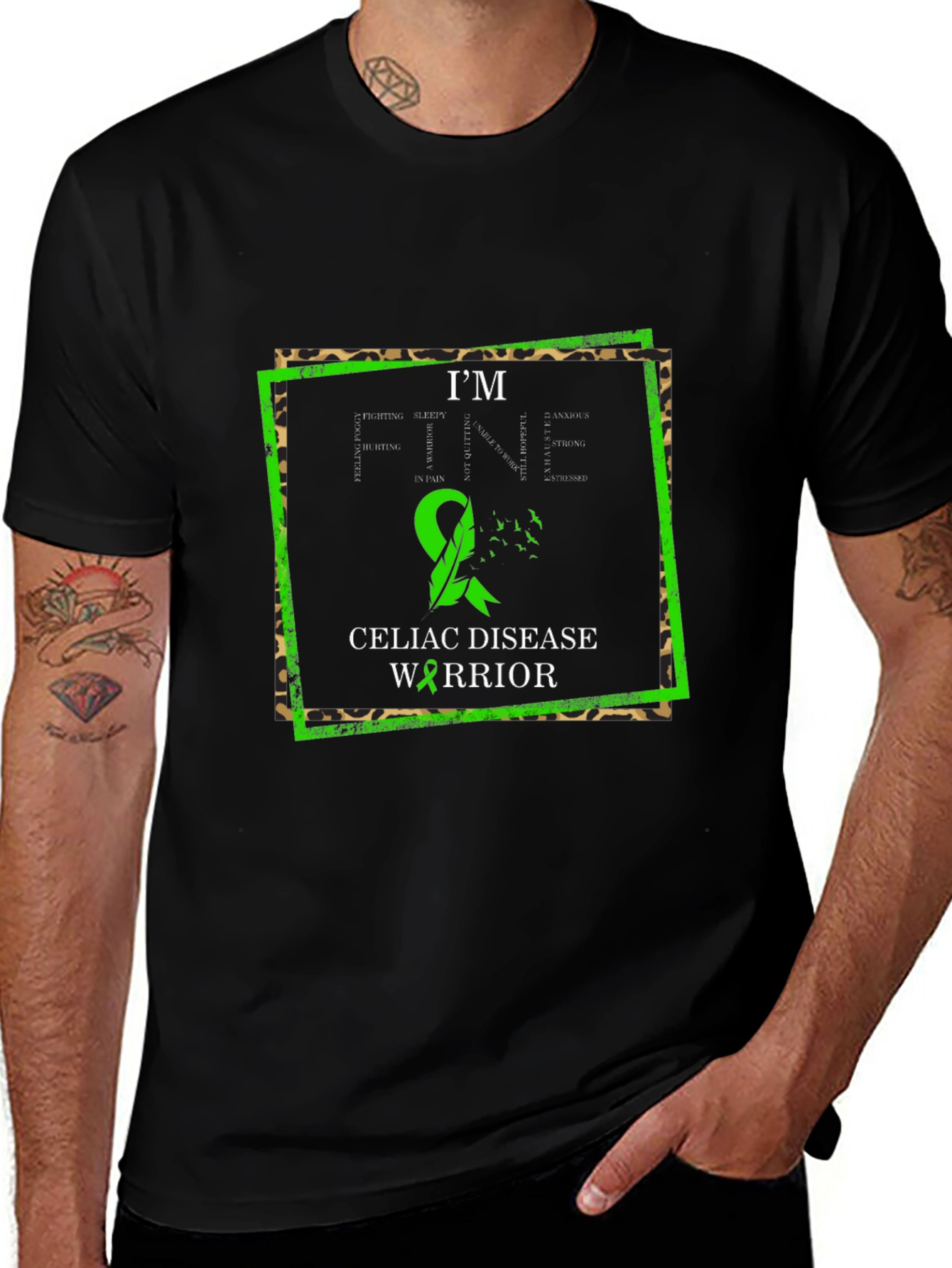 Celiac Disease Warrior Graphic Tee