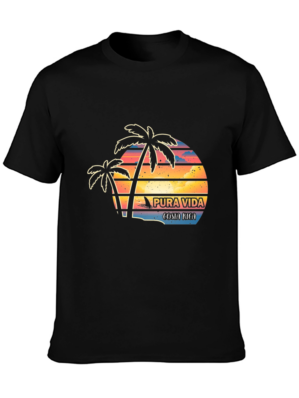 Pura Vida Costa Rica Graphic T-Shirt