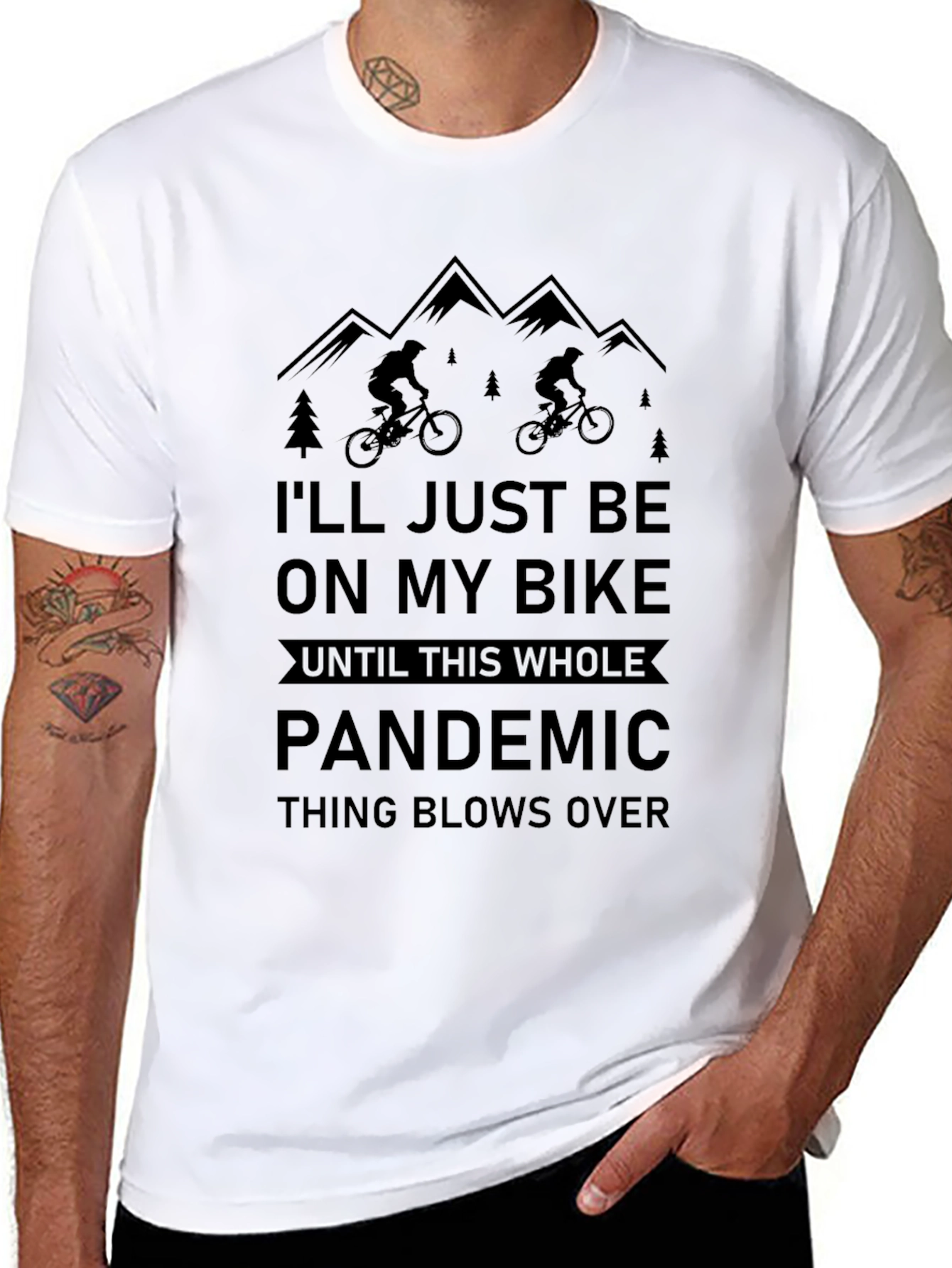 Bike Pandemic T-Shirt - Mountain Biking Tee